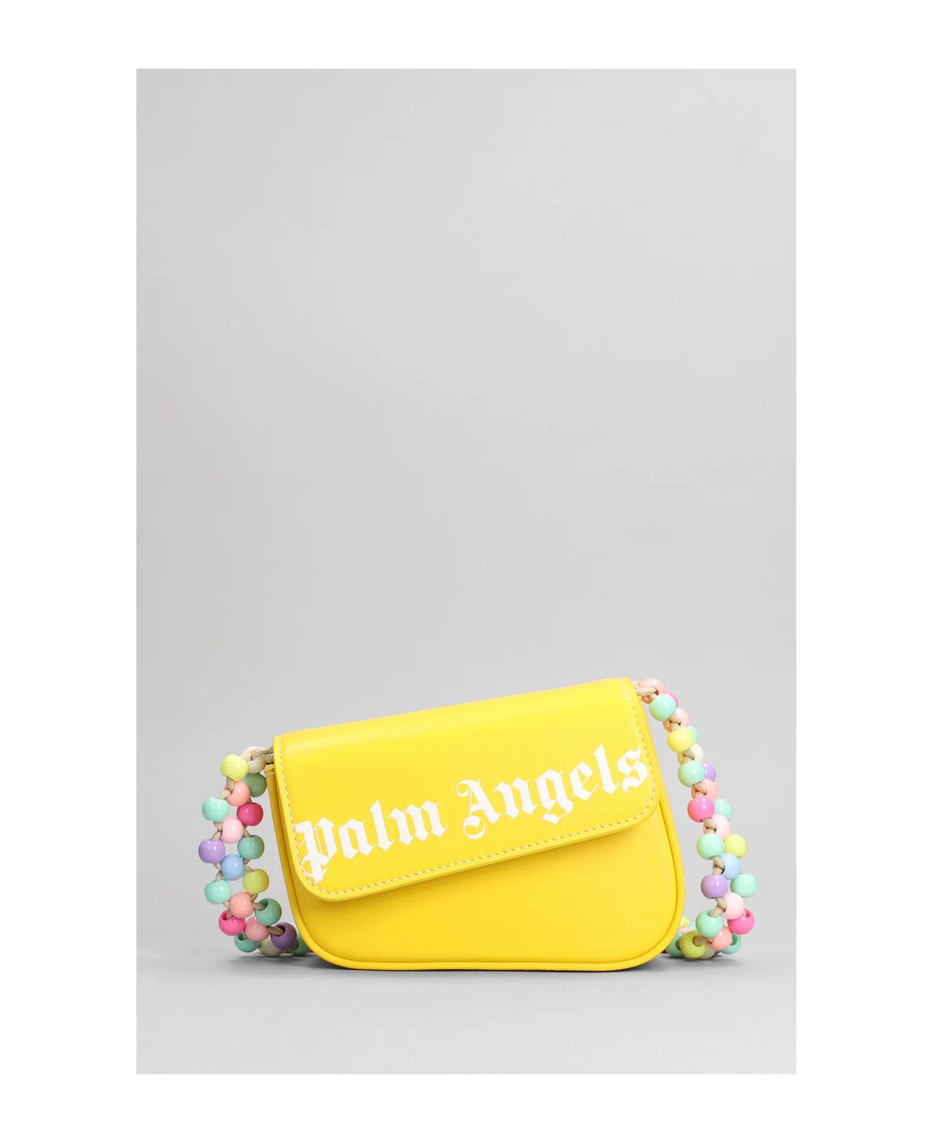 Palm Angels o1gr1nt0425 Size: OS / Beads Strap Crash Bag in Yellow Size ONE SIZE - 1 Thumbnail