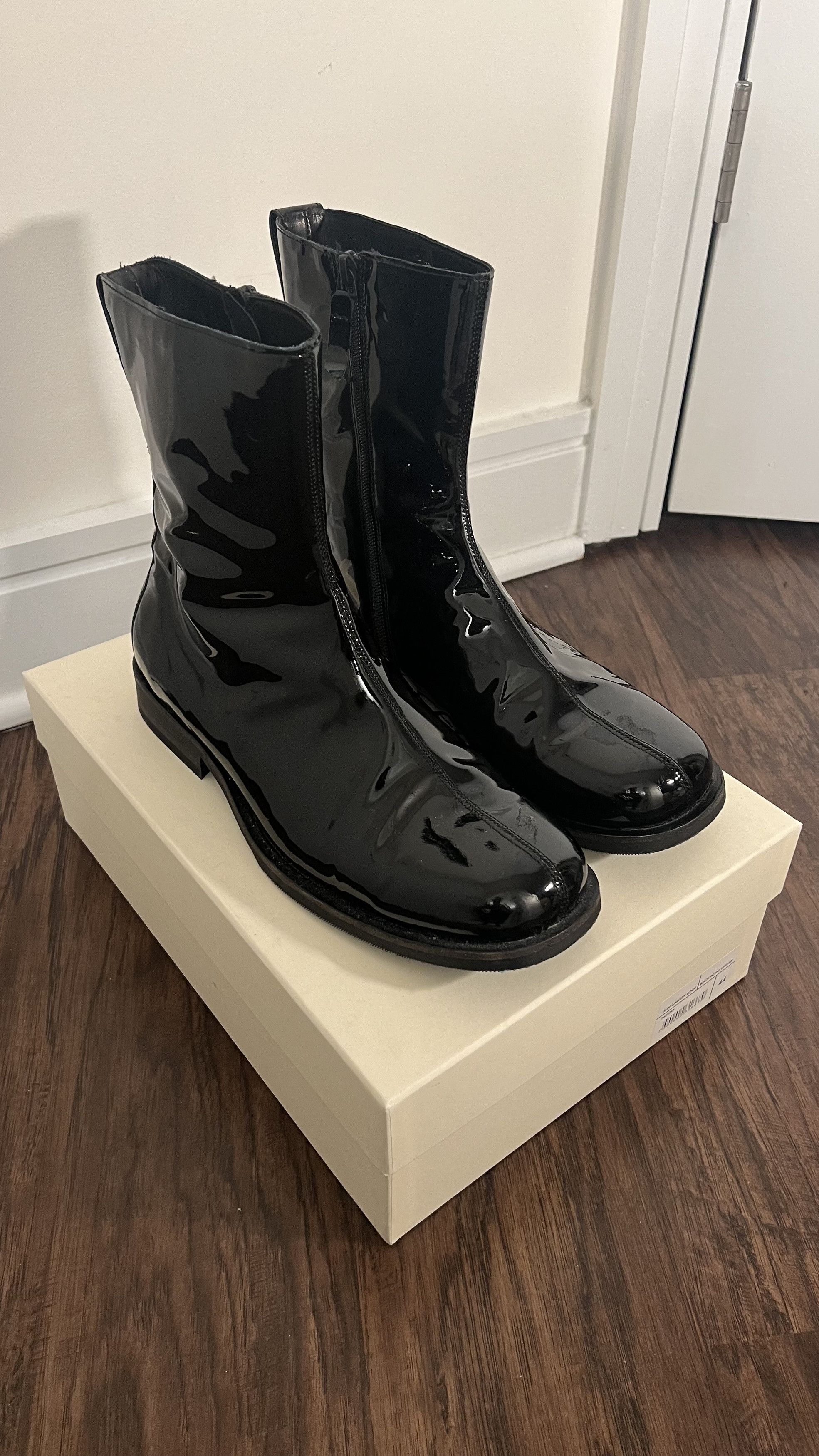 靴 OUR LEGACY CAMION BOOT BLACK 42 Our Legacy - Camion Boot Black