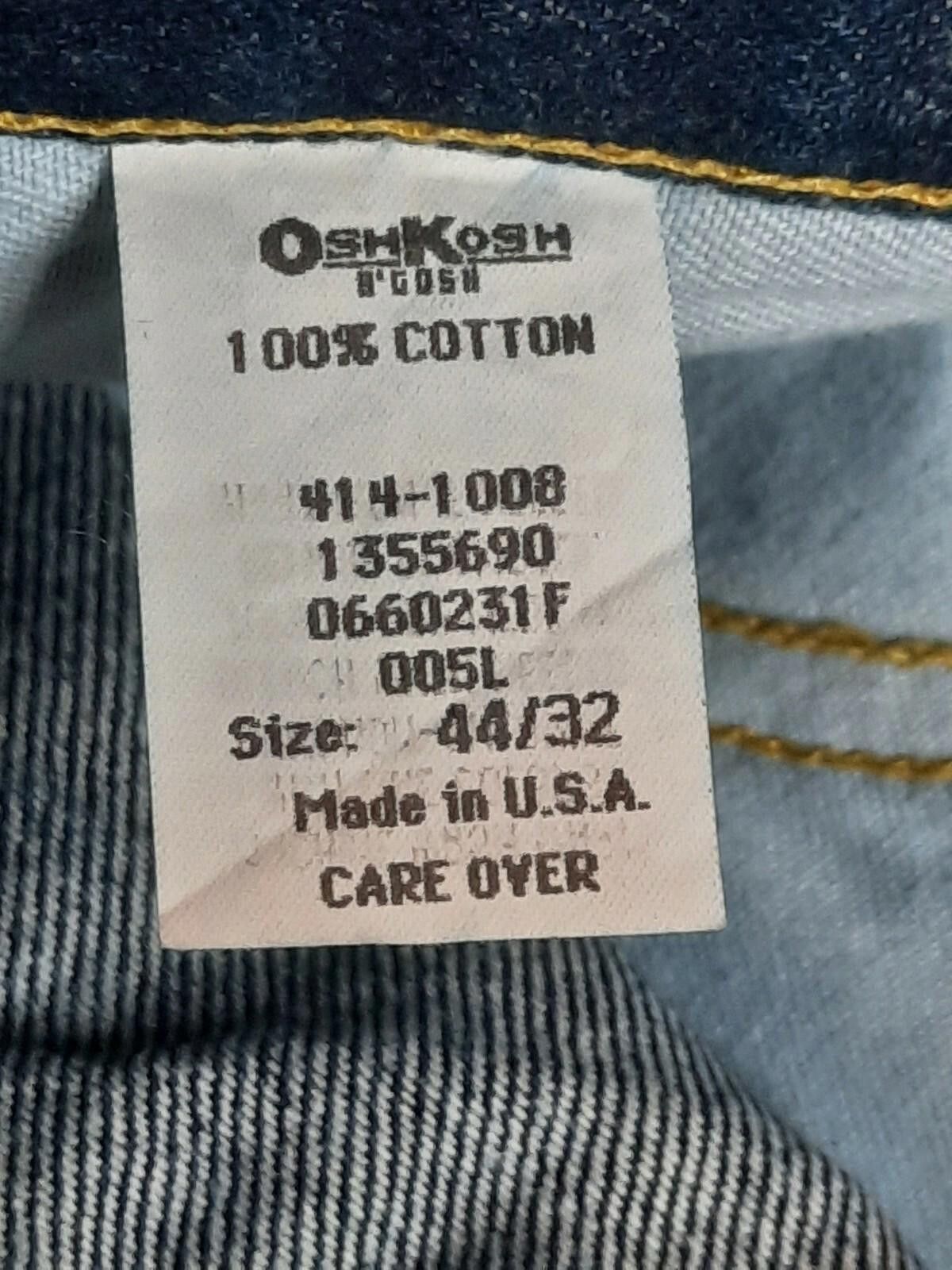 Oshkosh OSHKOSH 44x32 Western Straight Leg Jeans Made USA NWT 90's Size US 44 / EU 60 - 4 Thumbnail