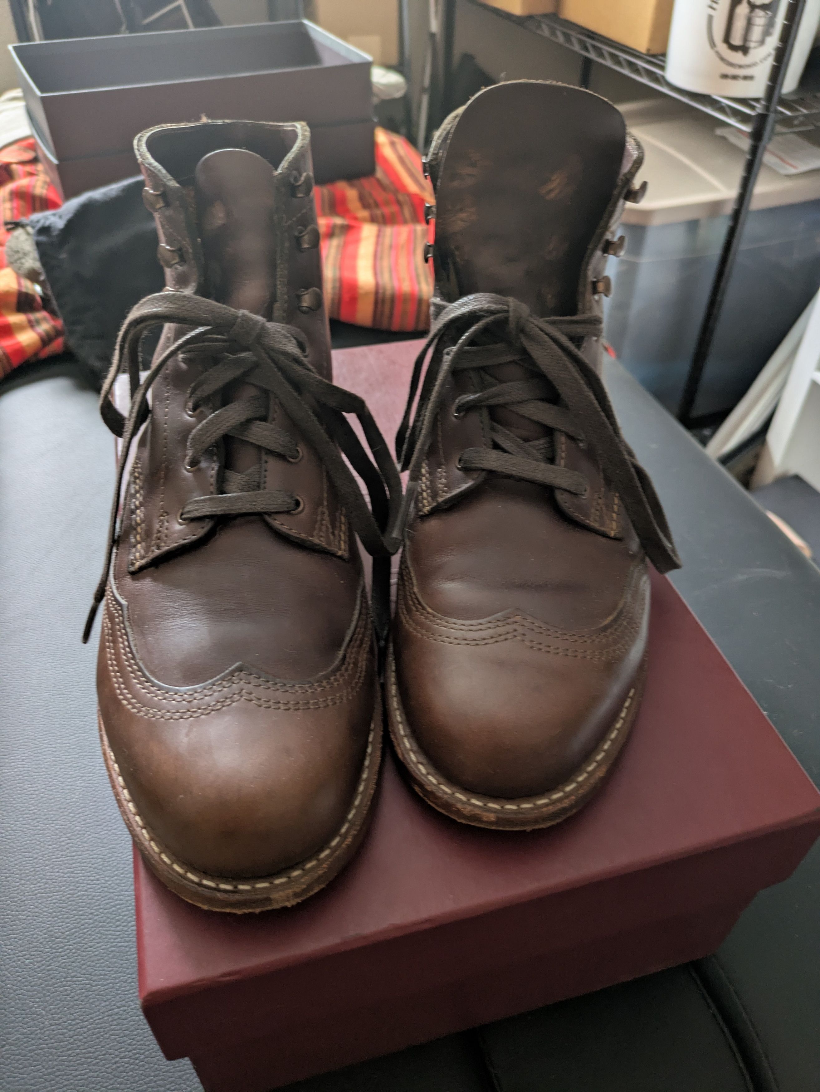 Wolverine Wolverine 1000 Mile Boots - Brown Size US 7 / EU 40 - 2 Thumbnail