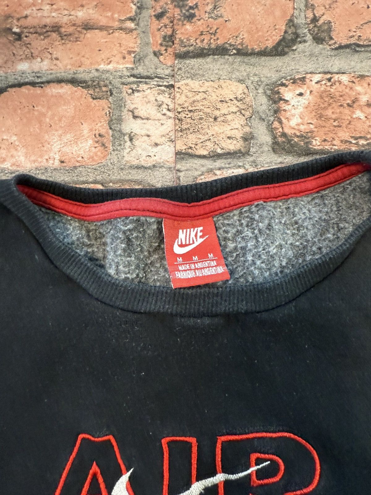 Nike × Vintage 90’s NIKE RARE MULTI LOGO SWOOSH Y2K RETRO SWEATSHIRT Size US M / EU 48-50 / 2 - 4 Thumbnail