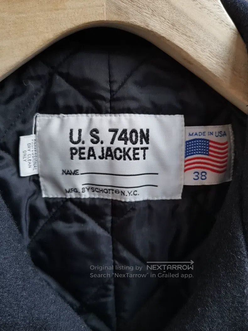 Schott Schott Classic fit naval sailor double-breasted coat Size US XS / EU 42 / 0 - 2 Thumbnail