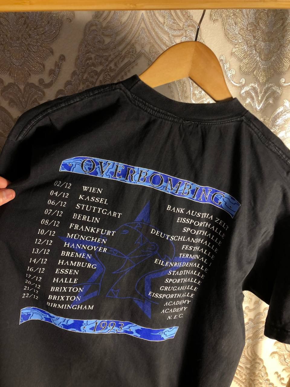 Band Tees × Vintage VERY RARE THE SISTERS OF MERCY OVERBOMBING 1993 ROCK T-SHIRT Size US XL / EU 56 / 4 - 5 Thumbnail
