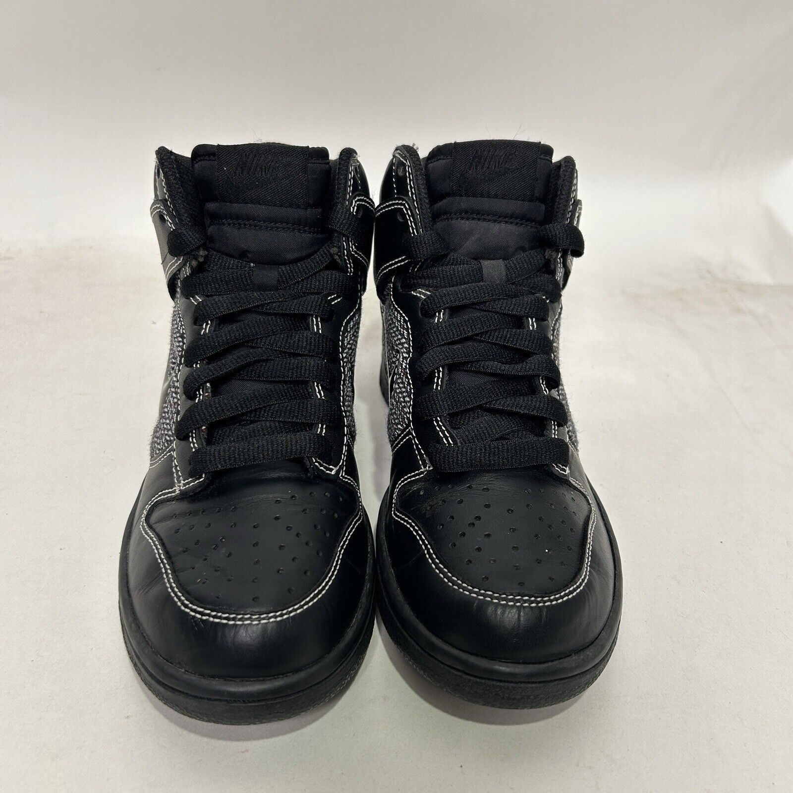 Nike Nike Dunk High WMNS “Tweed Herringbone” 2024 Size US 7 / IT 37 - 2 Thumbnail