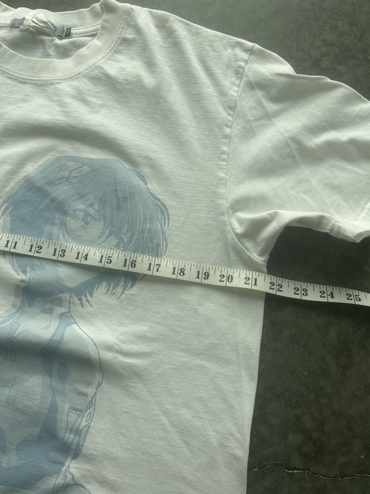 Anime × Vintage Rare Vintage Y2K Neon Genesis Evangelion Rei Graphic Tee Size US L / EU 52-54 / 3 - 5 Thumbnail
