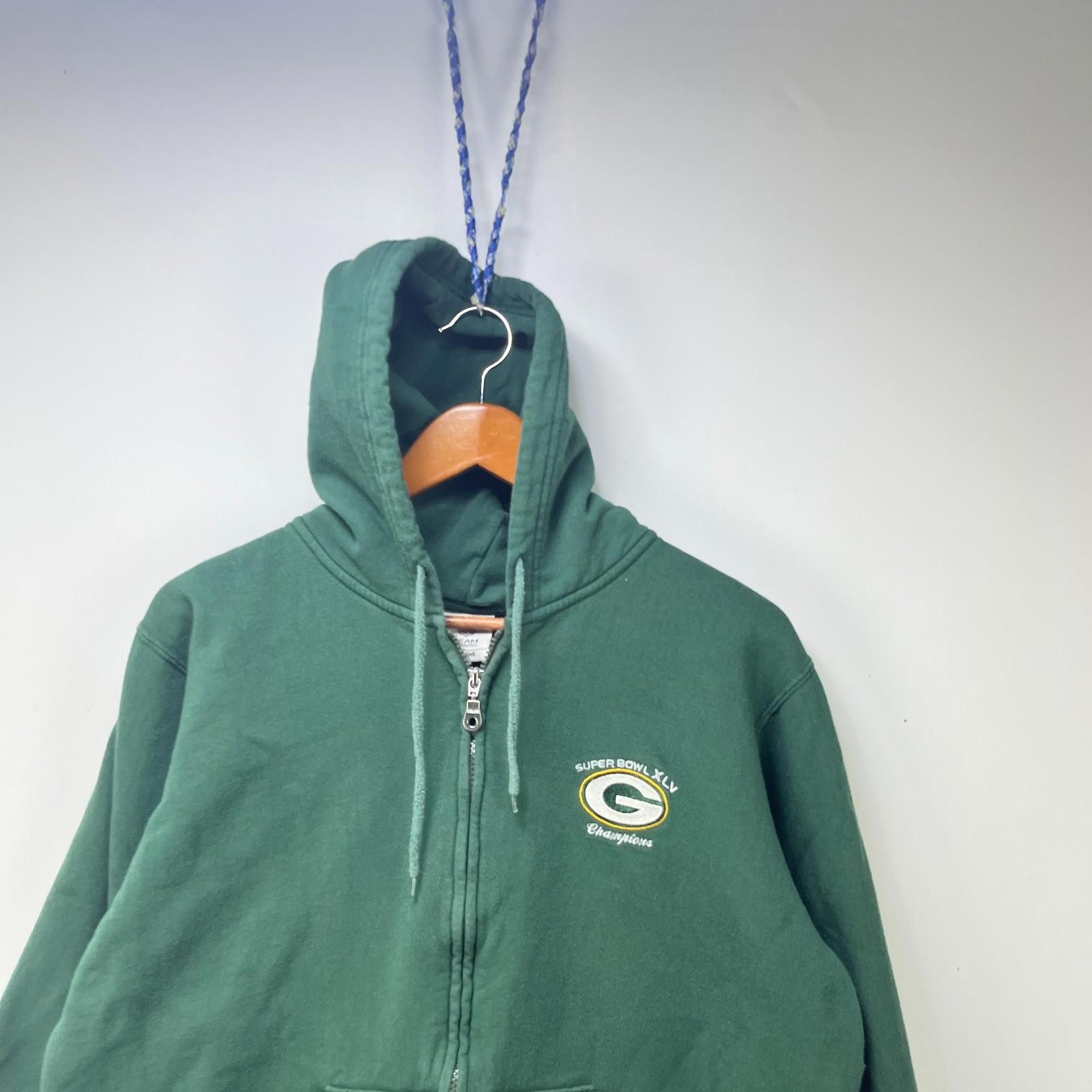 Other Vintage 90s Green Bay Packers Zip Up Hoodie Women 2XL Size ONE SIZE - 2 Thumbnail