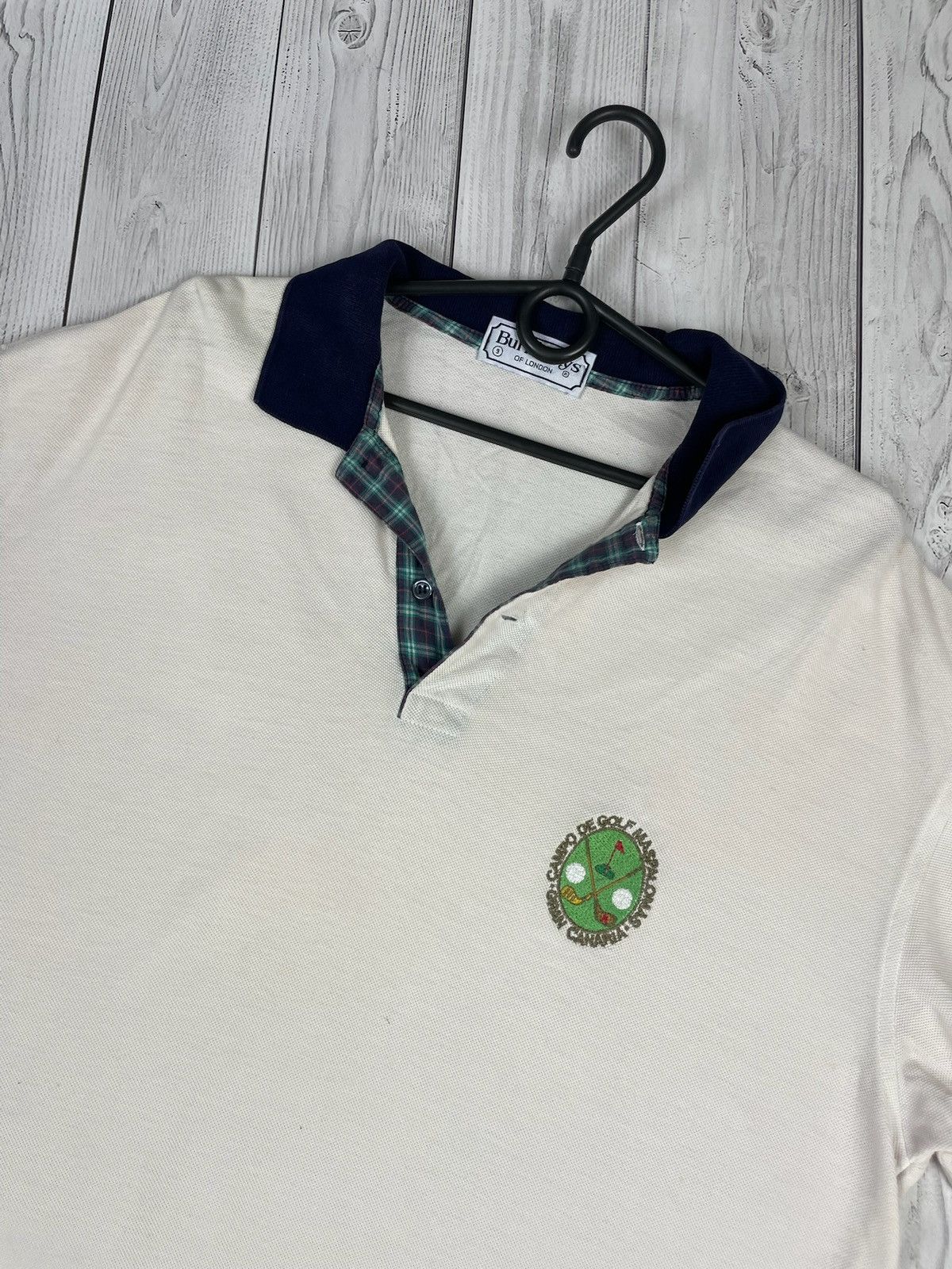 Burberry Vintage Burberry Golf polo rare size Xl Size US XL / EU 56 / 4 - 2 Thumbnail