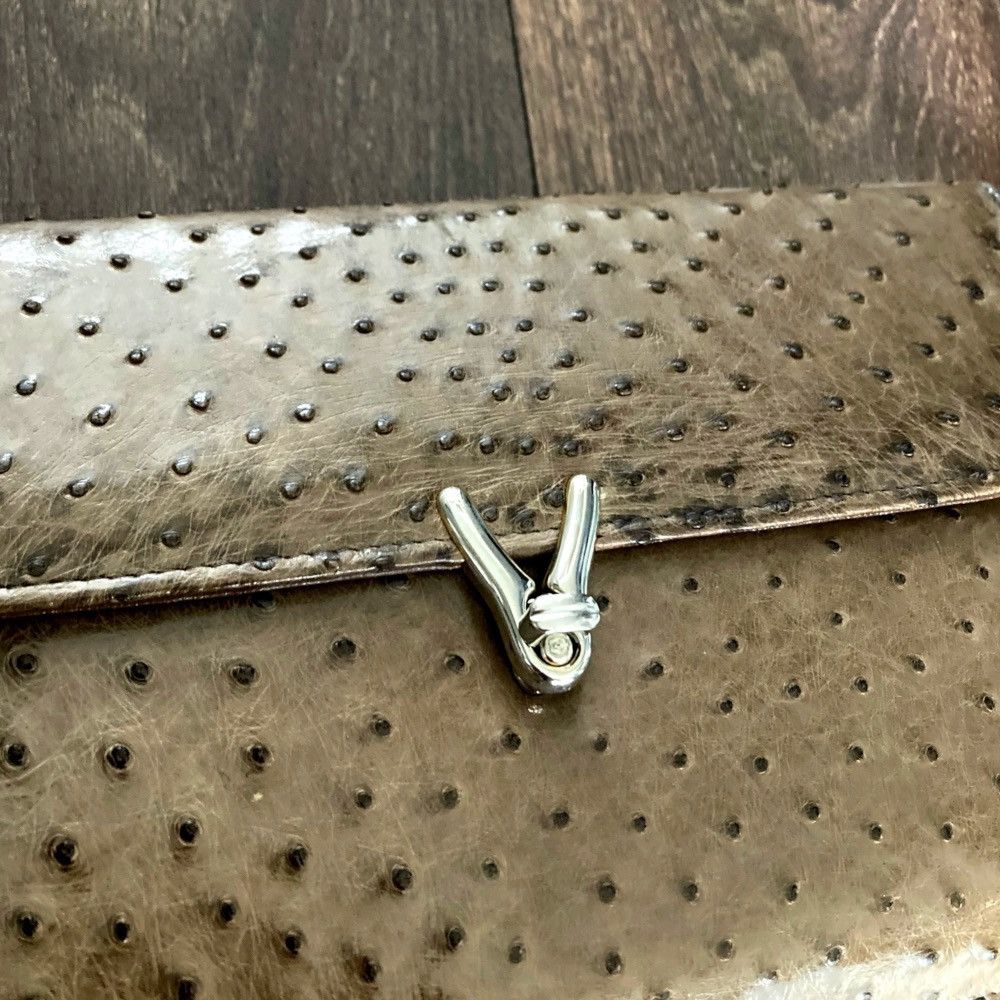Other AUTHENTIC WOMANS VINTAGE OSTRICH SKIN PURSE Size ONE SIZE - 3 Thumbnail