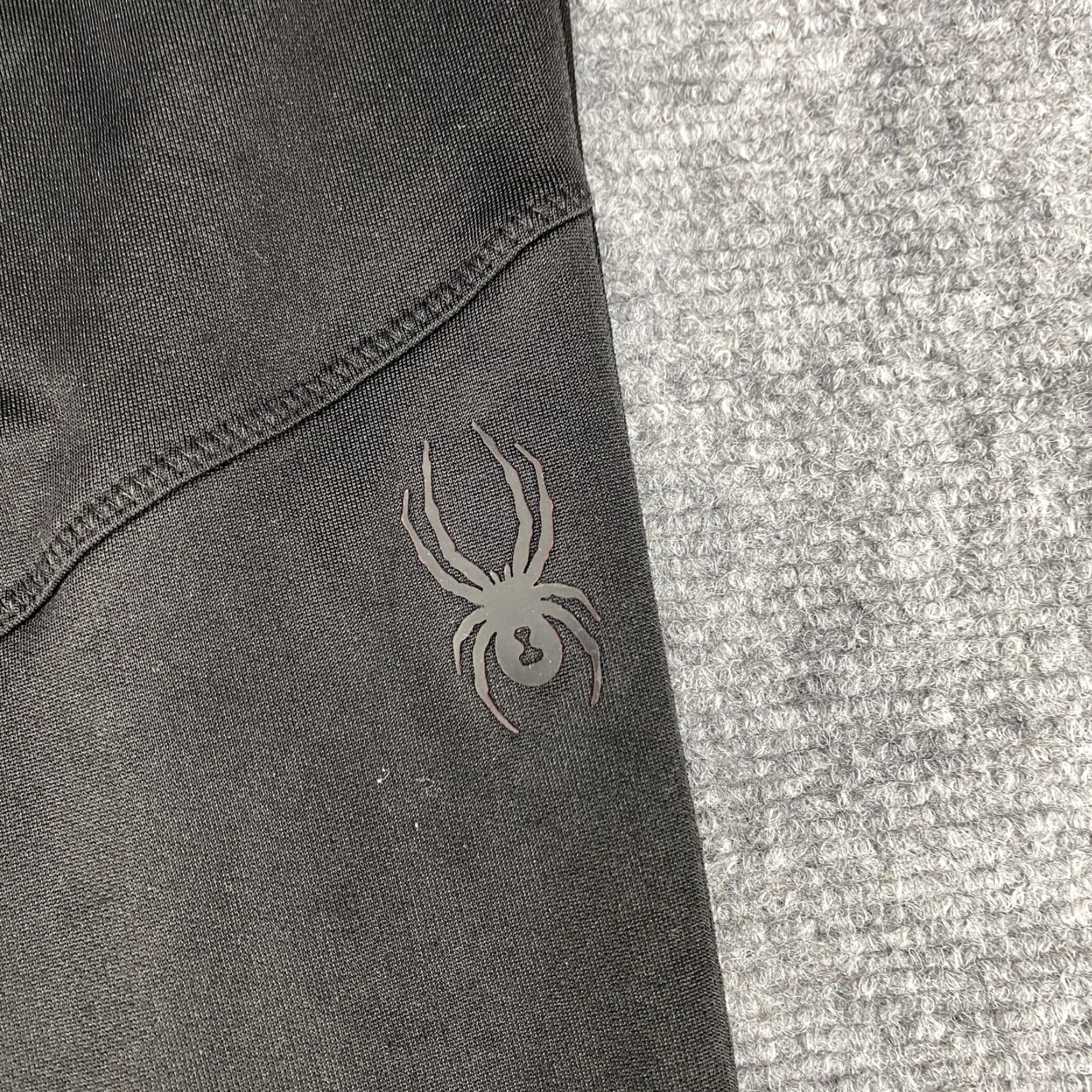 Spyder Spyder Active Pants Mens M Black Jogger Zip Pocket Athletic ProW-B Regular Waist Drawstring Size US 31 - 3 Thumbnail