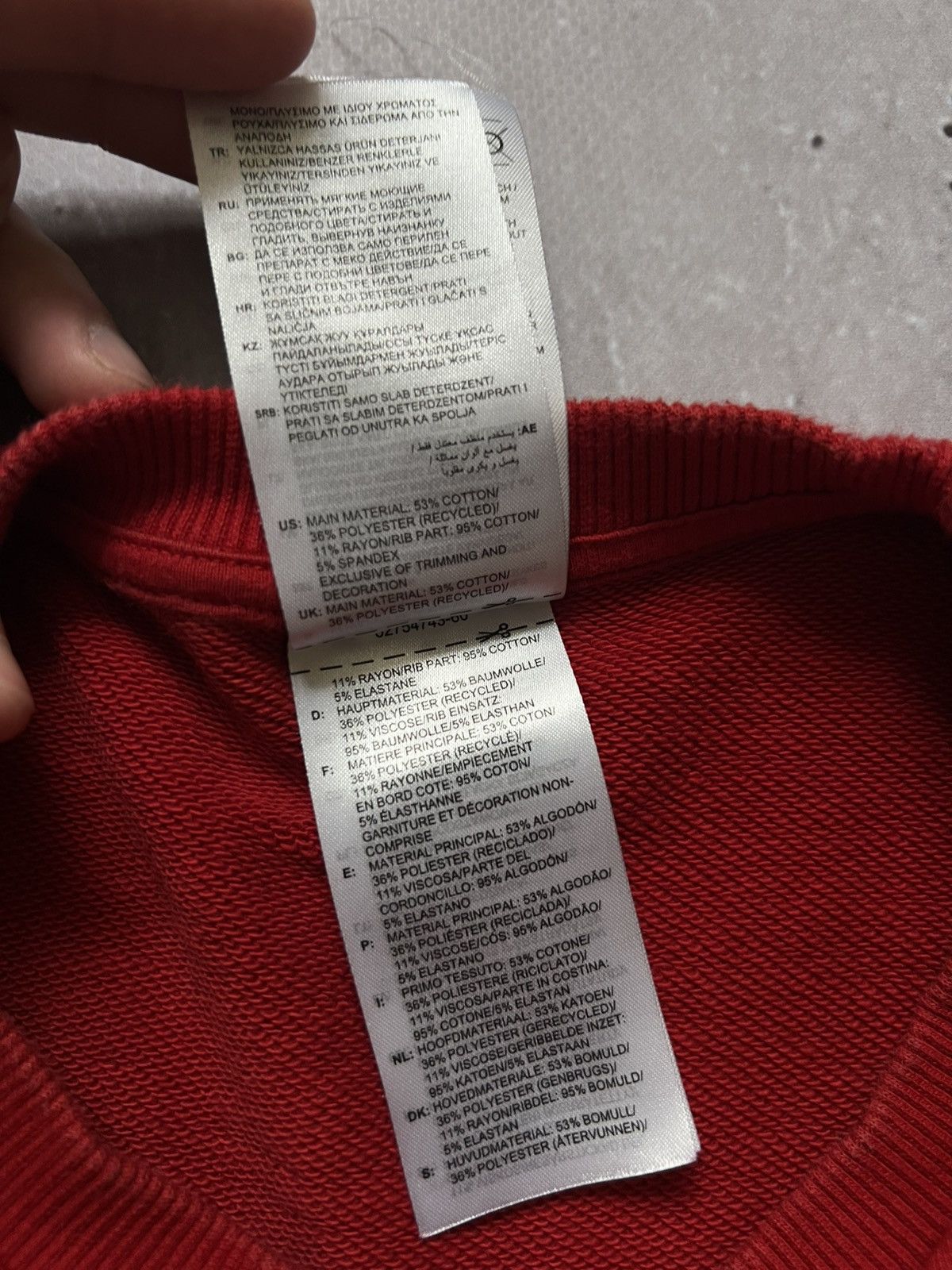 Adidas Adidas Drill Top ARSENAL 2020/21 Football Sweatshirt S Size US S / EU 44-46 / 1 - 9 Thumbnail