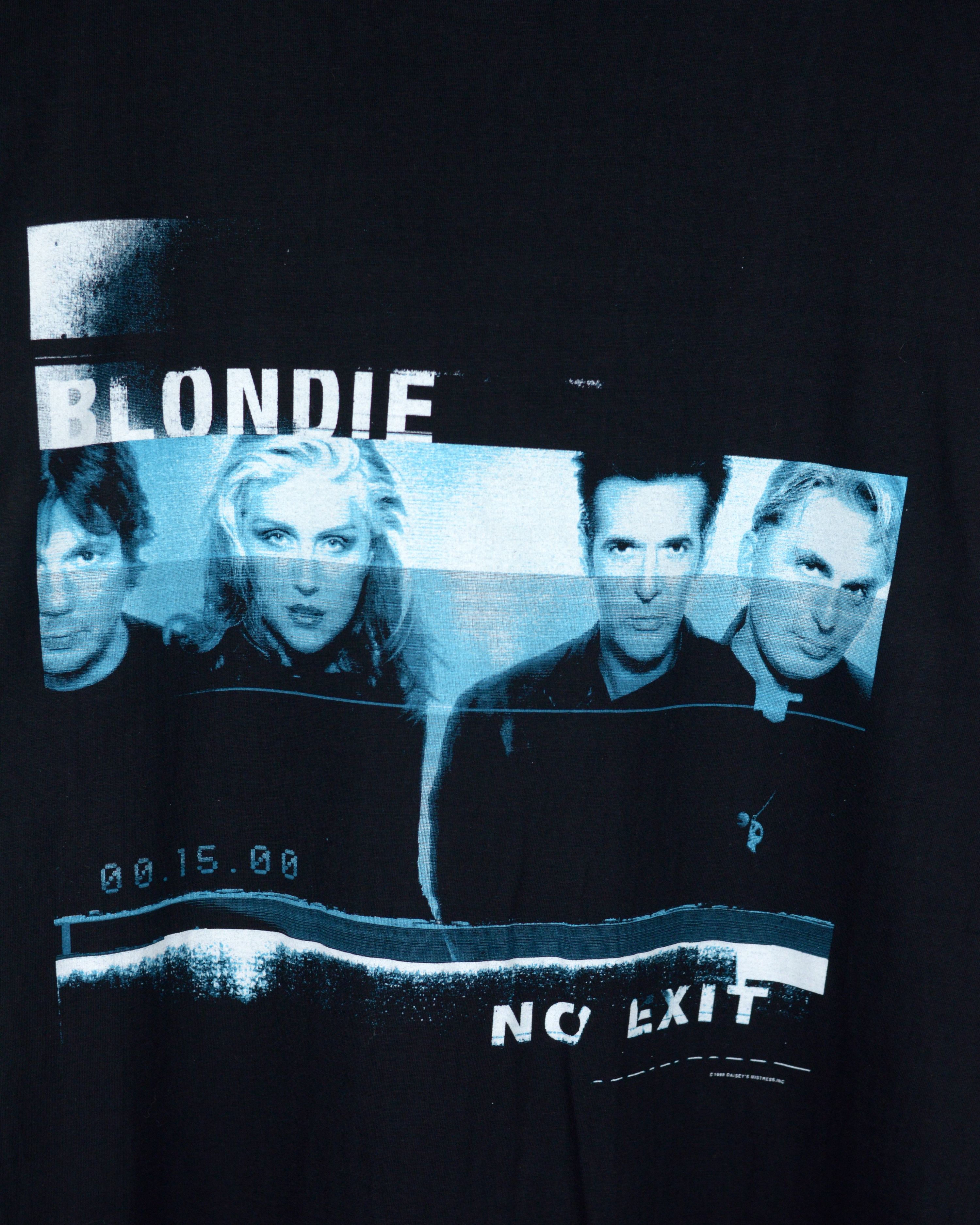 Vintage Vintage Blondie No Exit Sartre 1999 t shirt Size US L / EU 52-54 / 3 - 3 Thumbnail