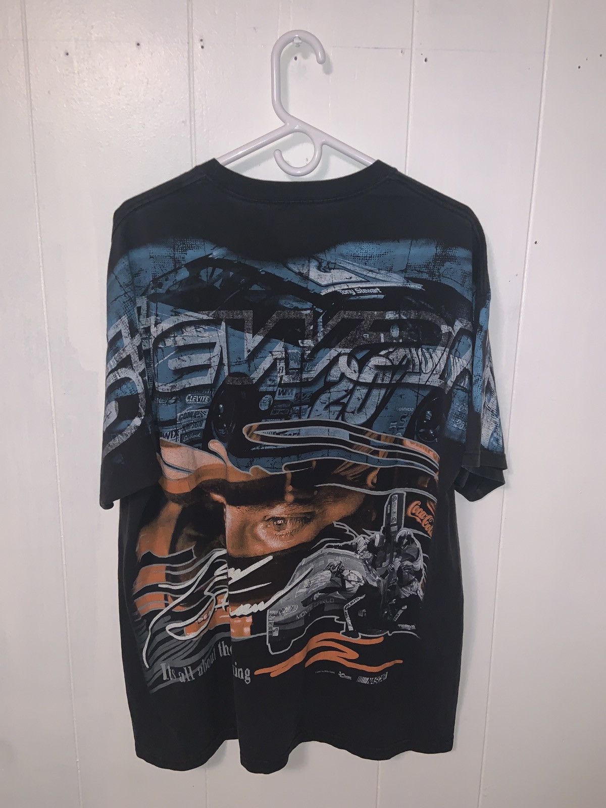Chase Authentics Vintage 2003 AOP Tony Stewart NASCAR - Size L Size US L / EU 52-54 / 3 - 7 Thumbnail