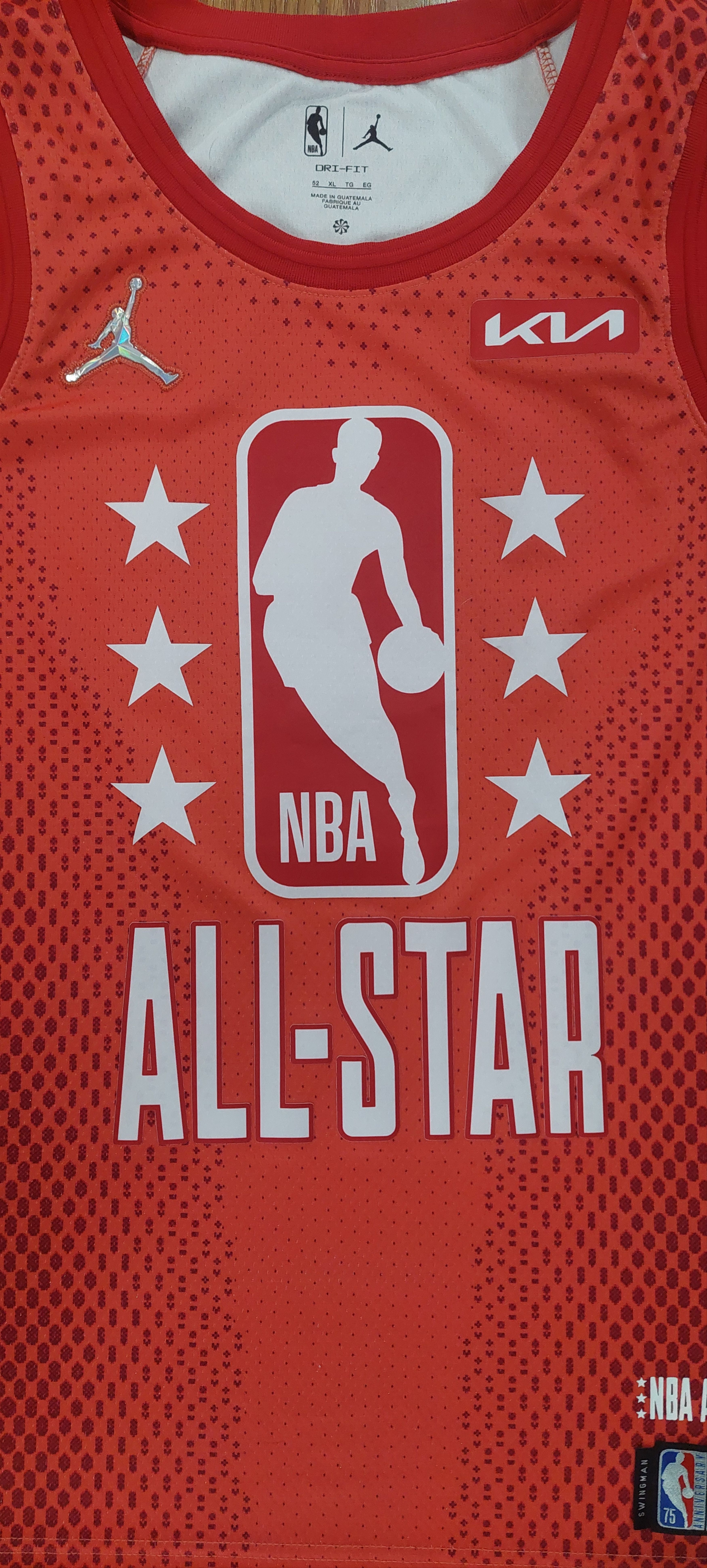 Nike Authentic 2022 LeBron James Nike All-Star Swingman Jersey Size US L / EU 52-54 / 3 - 4 Thumbnail