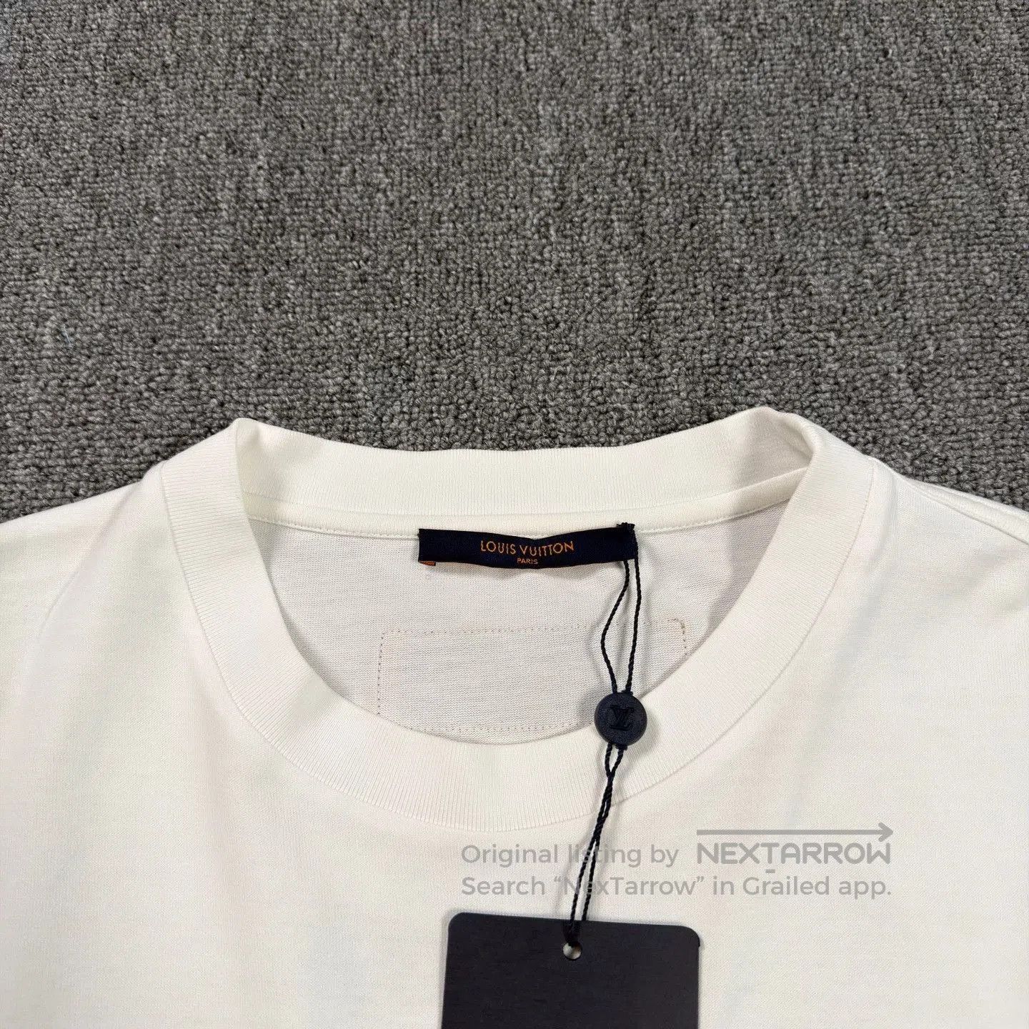 Louis Vuitton LV Paratrooper Print White T-Shirt. Size US L / EU 52-54 / 3 - 3 Thumbnail