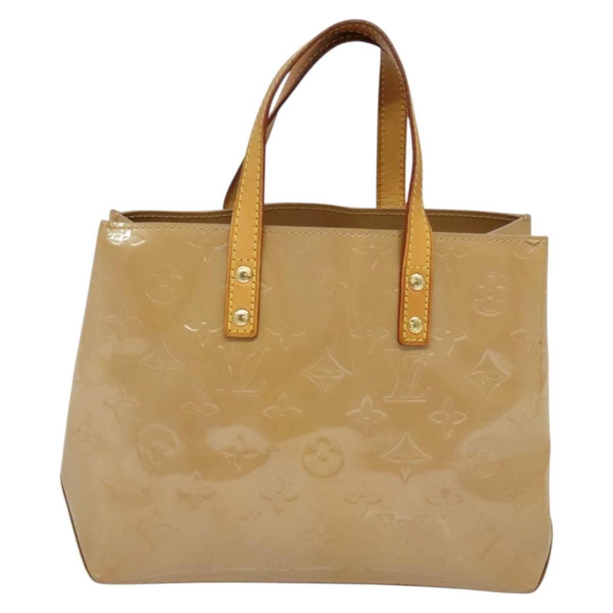 Louis Vuitton LOUIS VUITTON Monogram Vernis Reade PM Hand Bag Noisette Size ONE SIZE - 2 Thumbnail