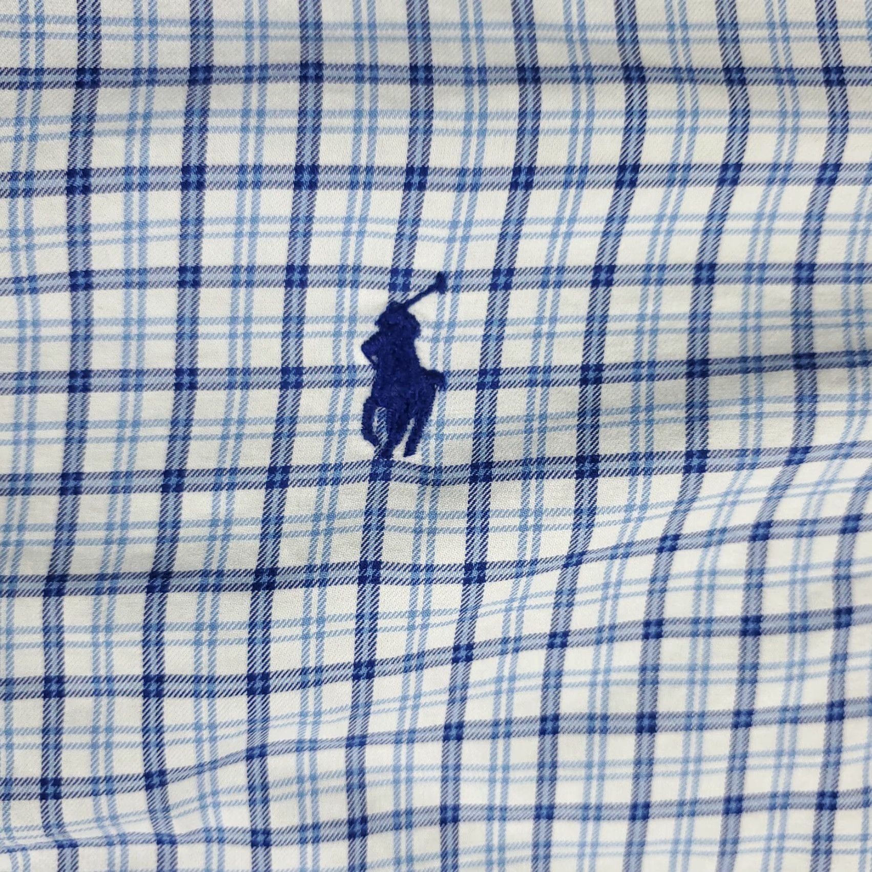 Ralph Lauren Ralph Lauren Shirt Mens Large Blue Plaid Pony Button Up Long Sleeve Casual Classic Preppy American Logo Size US L / EU 52-54 / 3 - 3 Thumbnail