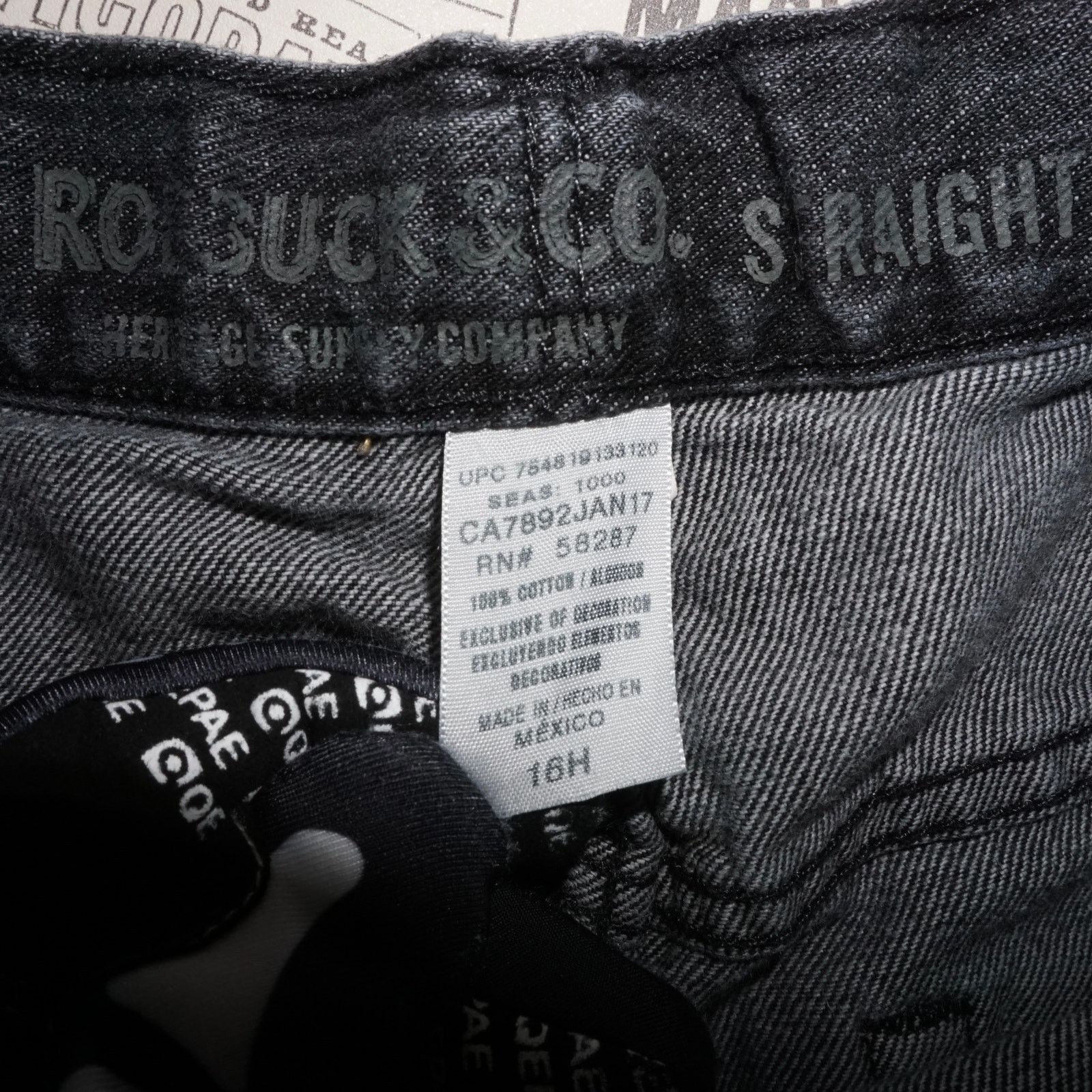 Vintage 16H - Vintage Y2K Roebucks and co straight fit denim pants Size US 26 / EU 42 - 3 Thumbnail