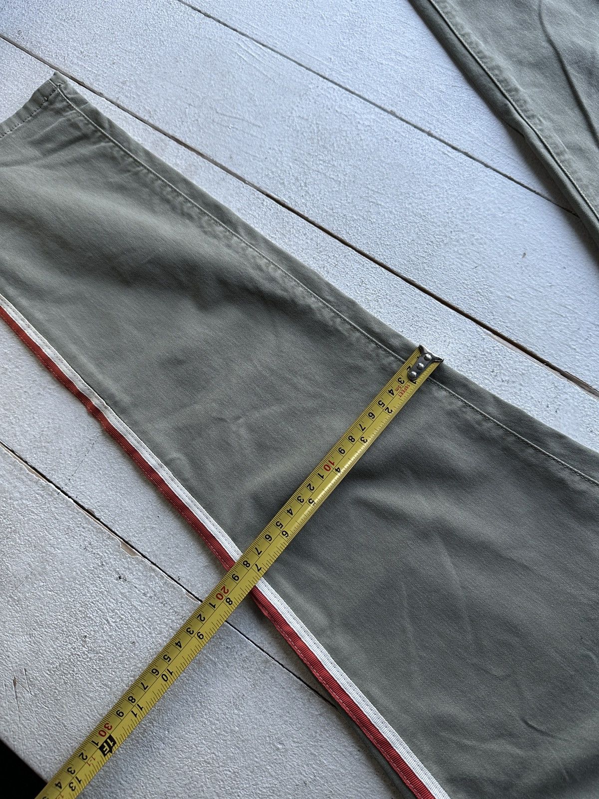 Frame 🚨RARE FRAME PANTS GREEN Pants luxury Y2K WOMEN Size 26" / US 2 / IT 38 - 17 Thumbnail