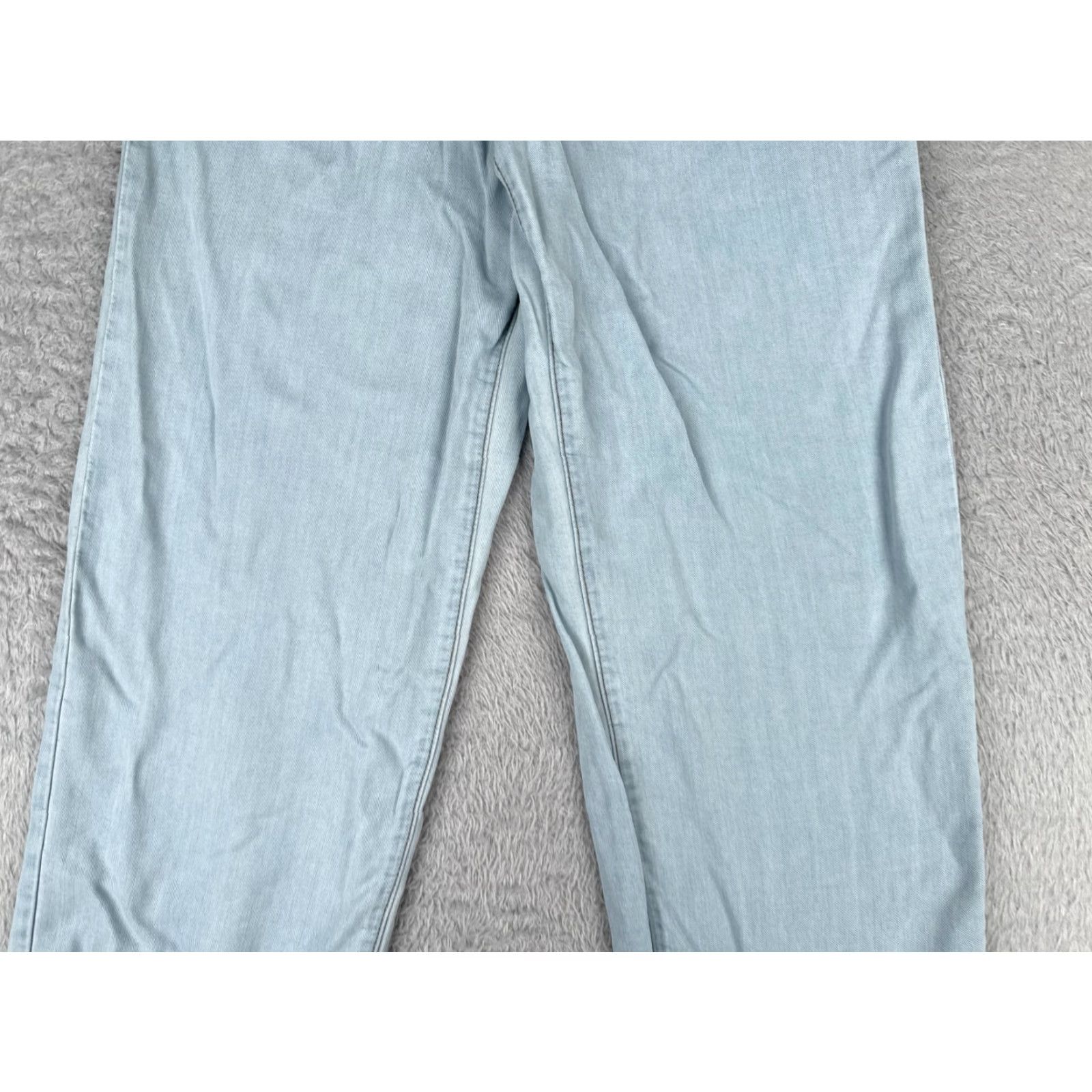 Vintage Vintage Pulp Women’s Wide Leg Jeans 26x31 High Rise Blue Denim 100% Cotton Retro 90s Size 27" / US 4 / IT 40 - 3 Thumbnail