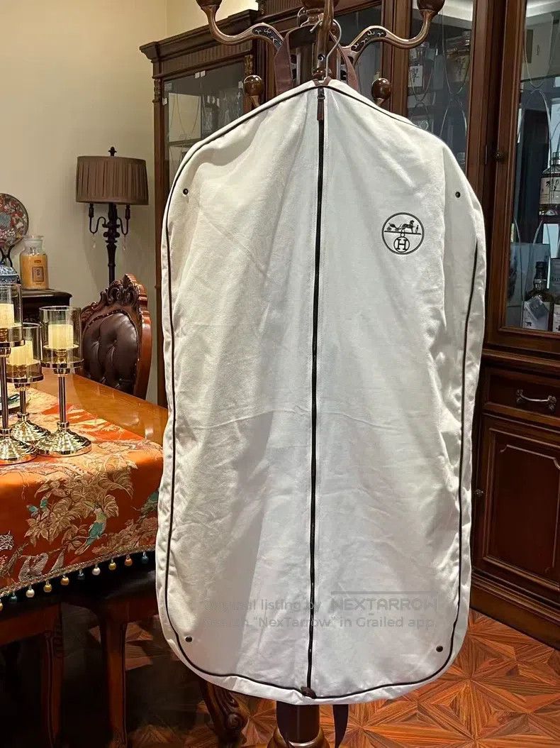 Hermes Hermes Beige Showpiece Suit Coat Size XS / US 0-2 / IT 36-38 - 3 Thumbnail