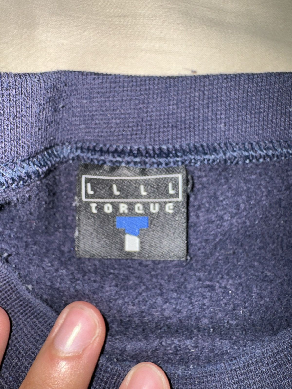 Vintage Vintage Volvo Crewneck Sweater by Torque Size Large- Navy Size US L / EU 52-54 / 3 - 3 Thumbnail