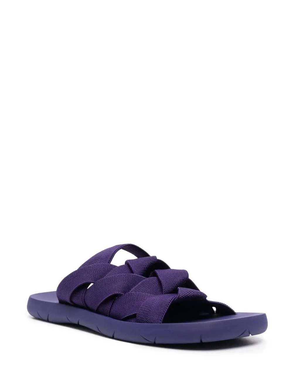 Bottega Veneta o1bcso1str0824 Plat Mules in Purple Size US 12 / EU 45 - 2 Thumbnail