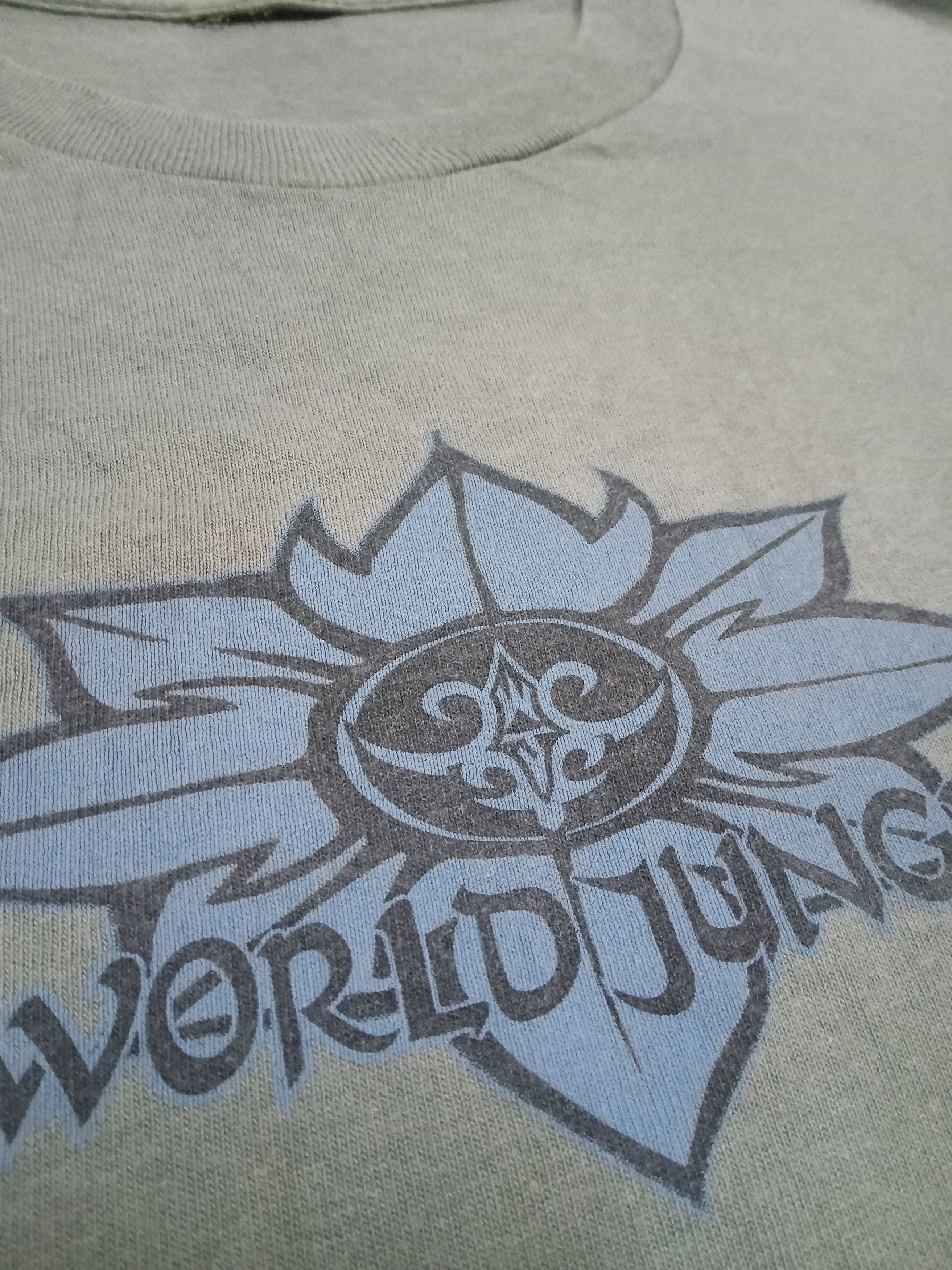 Vintage Vintage World Jungle Centre Logo Skater Rare T Shirt Size US L / EU 52-54 / 3 - 4 Thumbnail