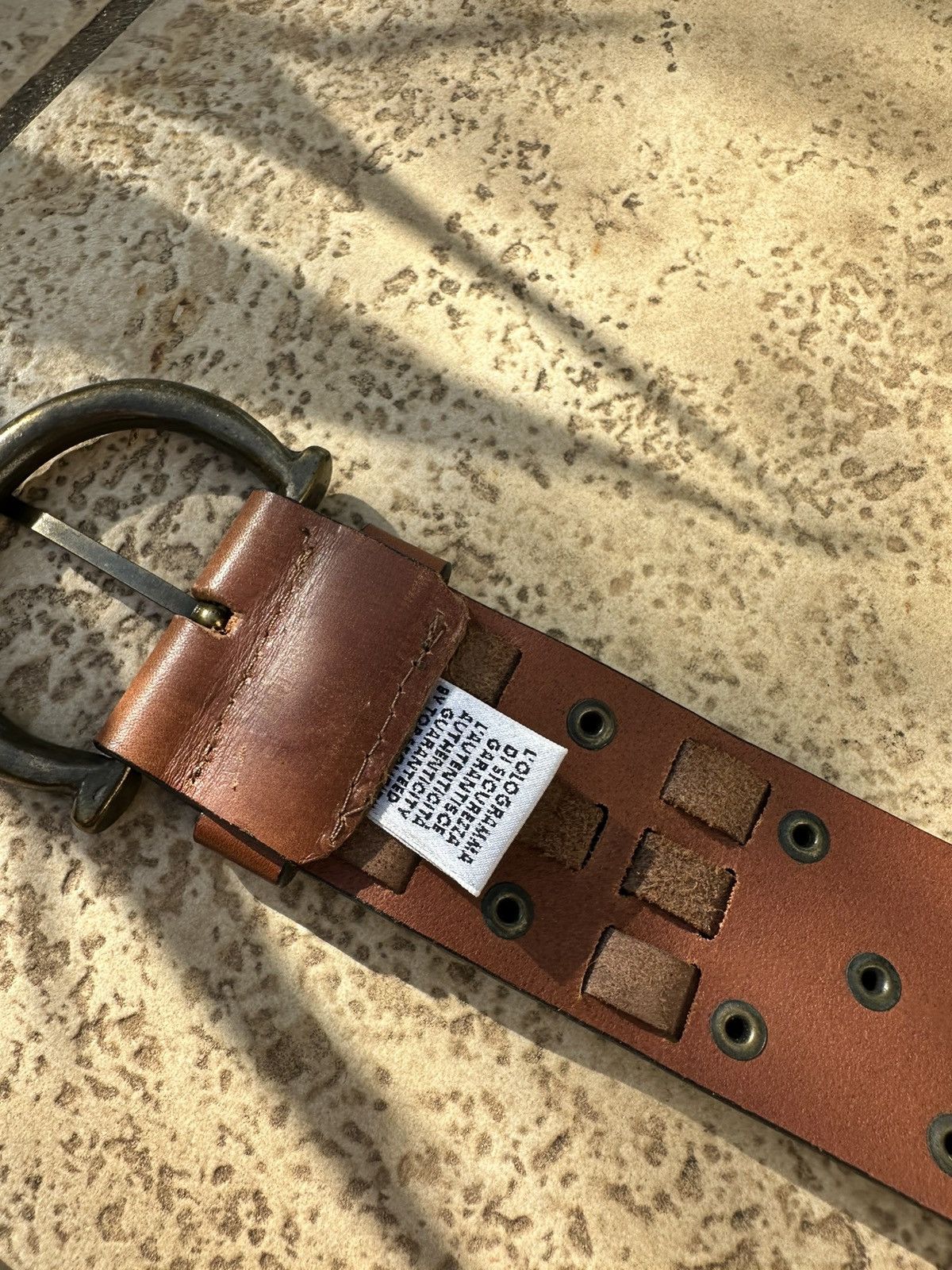 Dolce & Gabbana Dolce&Gabbana Belt Leather Brown Size ONE SIZE - 5 Thumbnail
