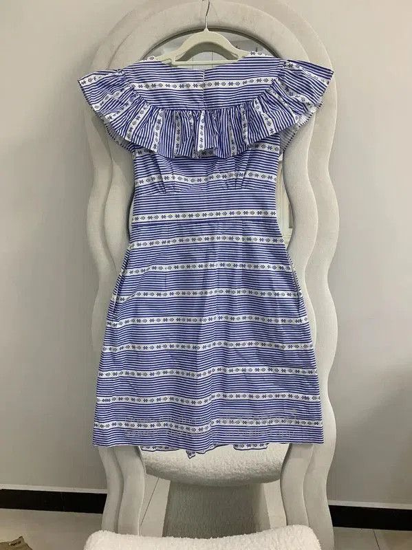 Miu Miu Miu Miu Summer Multi-Color Cotton Dress . Size S / US 4 / IT 40 - 3 Thumbnail