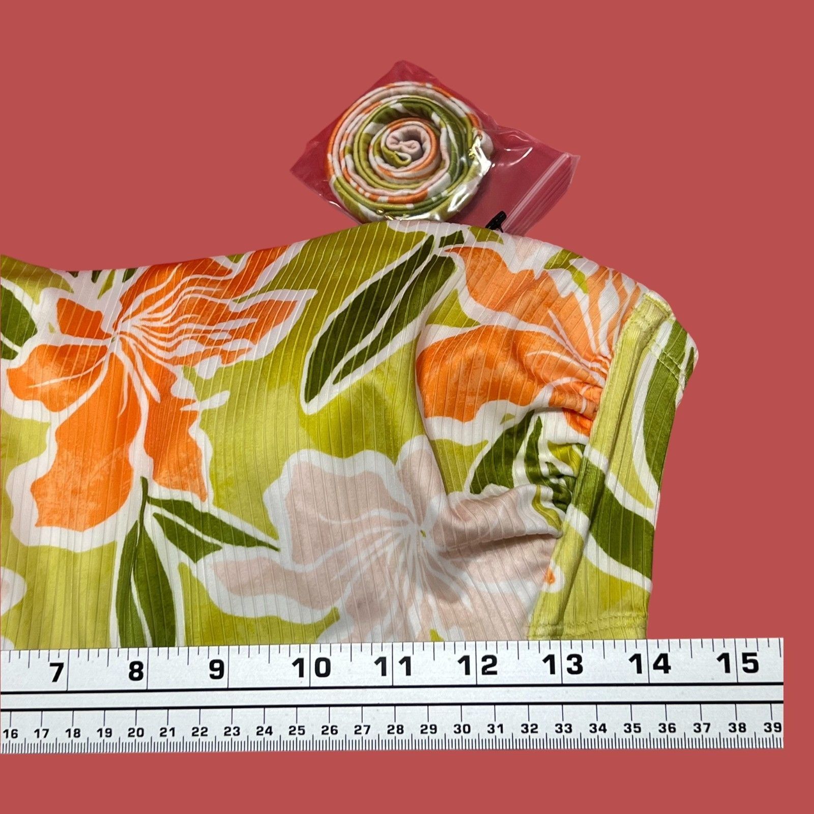 Other Shade & Shore - Women's Ribbed Hidden Underwire Bandeau Biki Size ONE SIZE - 7 Thumbnail