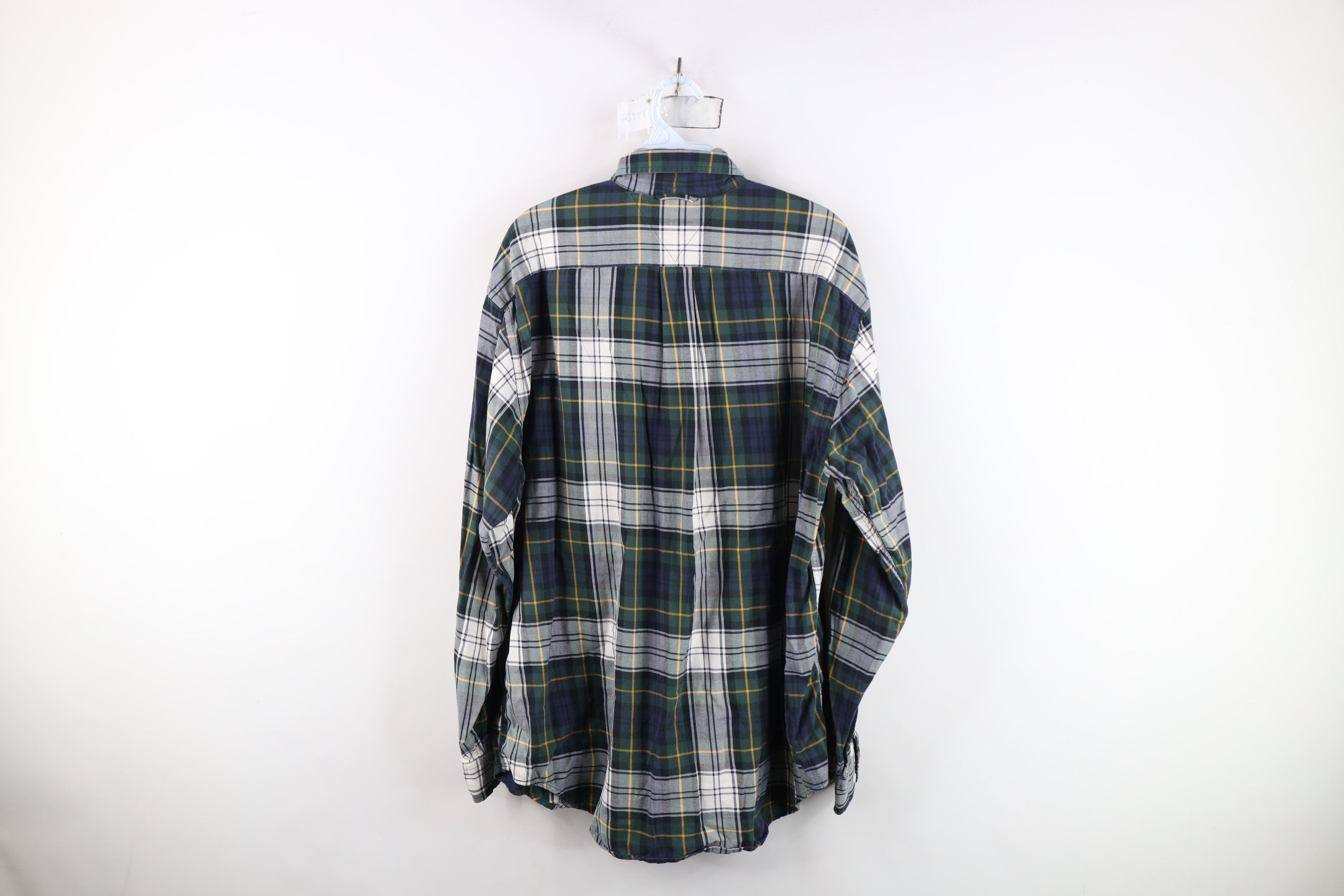 Tommy Hilfiger Vintage 90s Tommy Hilfiger Collared Button Down Shirt Size US L / EU 52-54 / 3 - 9 Thumbnail