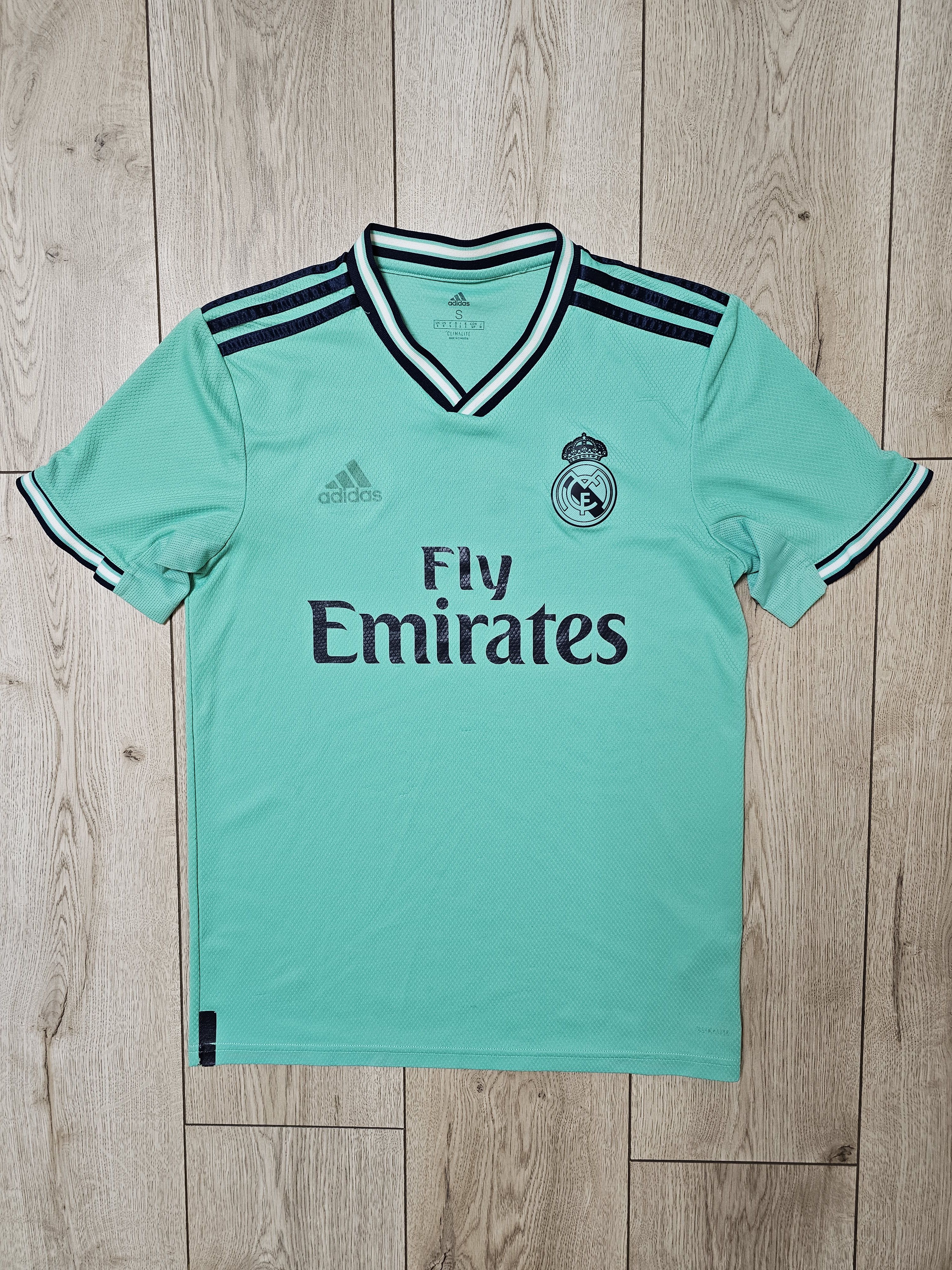 Adidas REAL MADRID 2019 2020 THIRD FOOTBALL SHIRT SOCCER JERSEY Size US S / EU 44-46 / 1 - 1 Thumbnail
