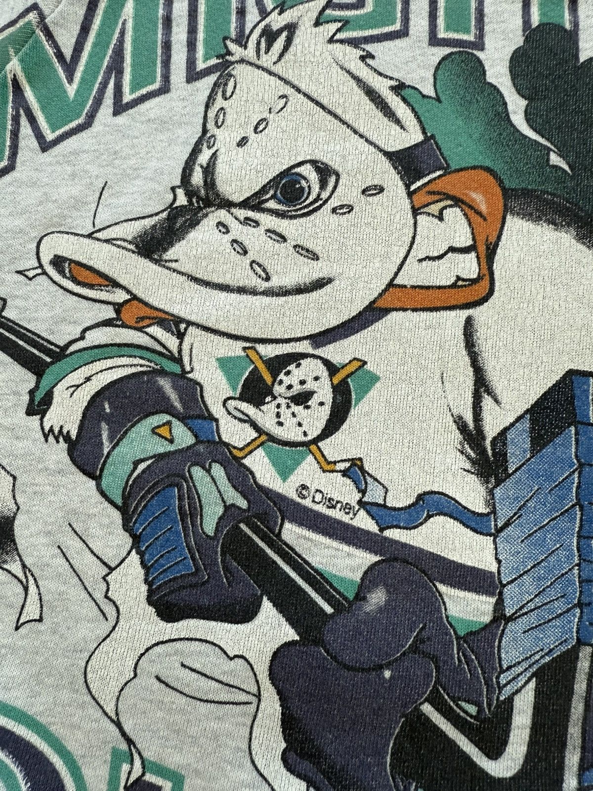 NHL Vintage Mighty Ducks Disney Anaheim NHL Pullover Size US M / EU 48-50 / 2 - 3 Thumbnail