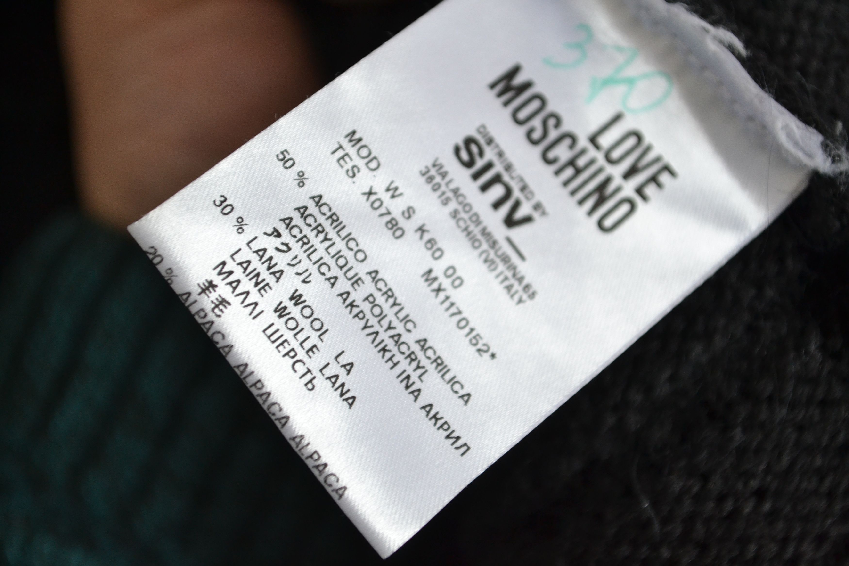 Moschino MOSCHINO Fringe Sweater Wool Cardigan Coat Jacket Black Size S / US 4 / IT 40 - 8 Thumbnail