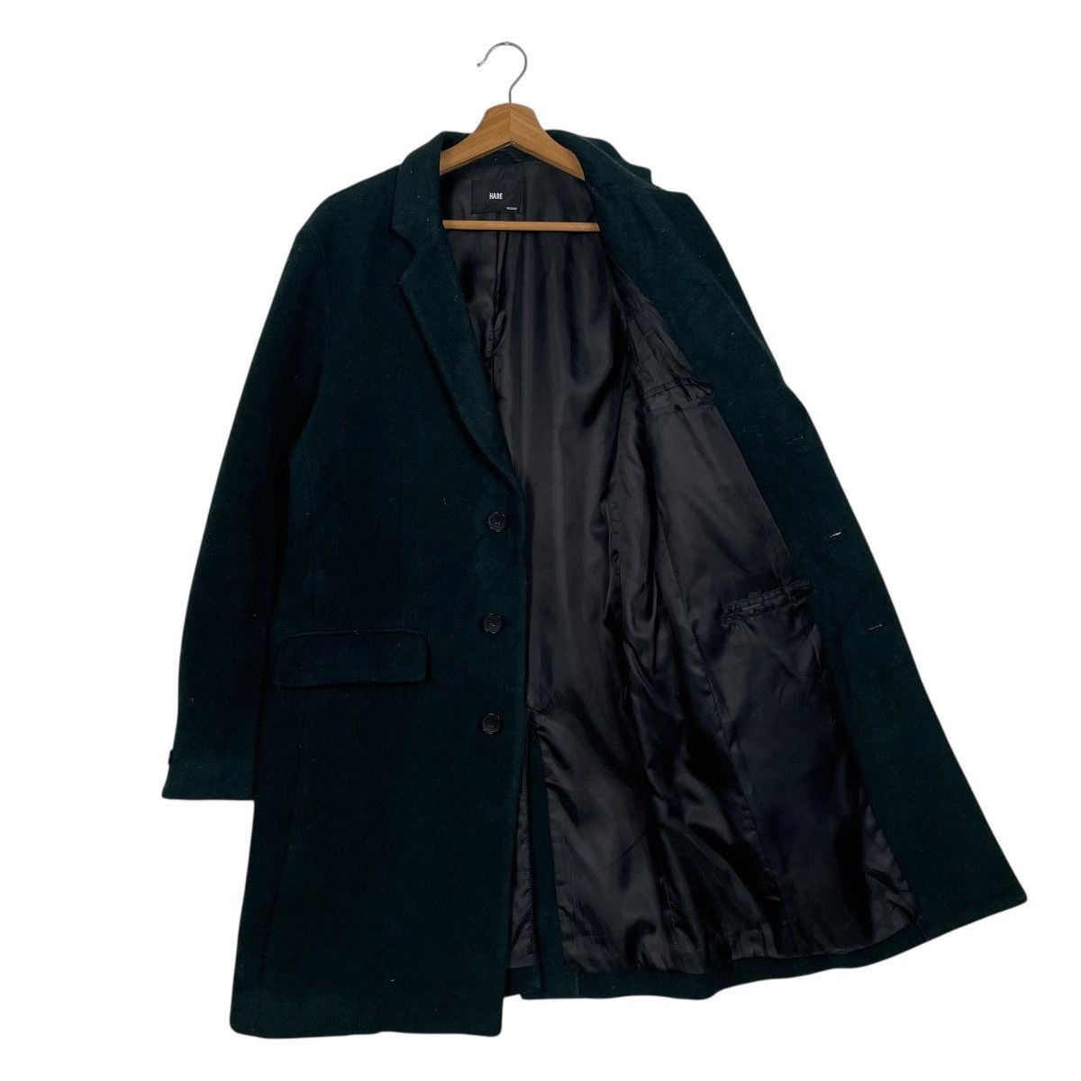HARE Japanese Brand Hare Black Coat Size US M / EU 48-50 / 2 - 9 Thumbnail