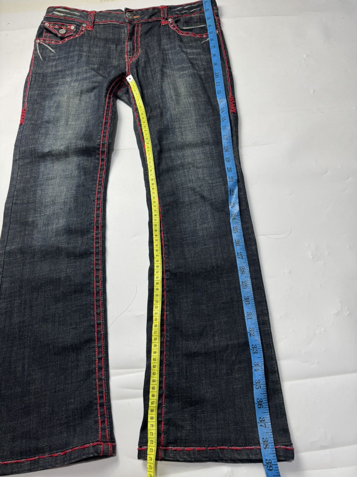 If Six Was Nine Japanese Denim Coco Jeans Styled Size US 30 / EU 46 - 4 Thumbnail