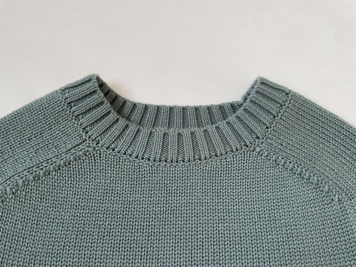 Craig Green Sample Sea Foam Green Wool Sweater Size US M / EU 48-50 / 2 - 4 Thumbnail