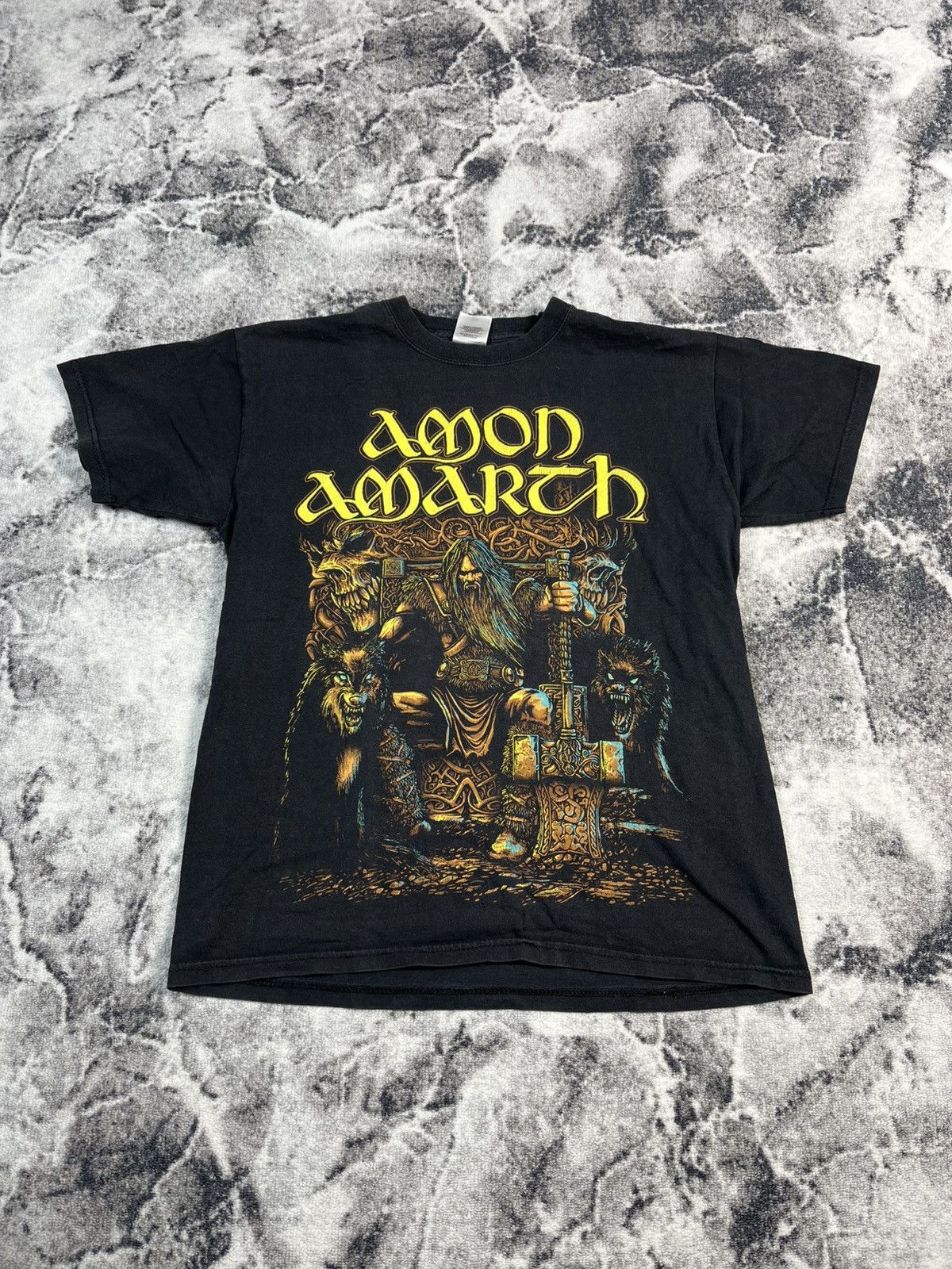Band Tees Amon Amarth T Shirt Metal Death Metal🎸 Size US M / EU 48-50 / 2 - 1 Thumbnail