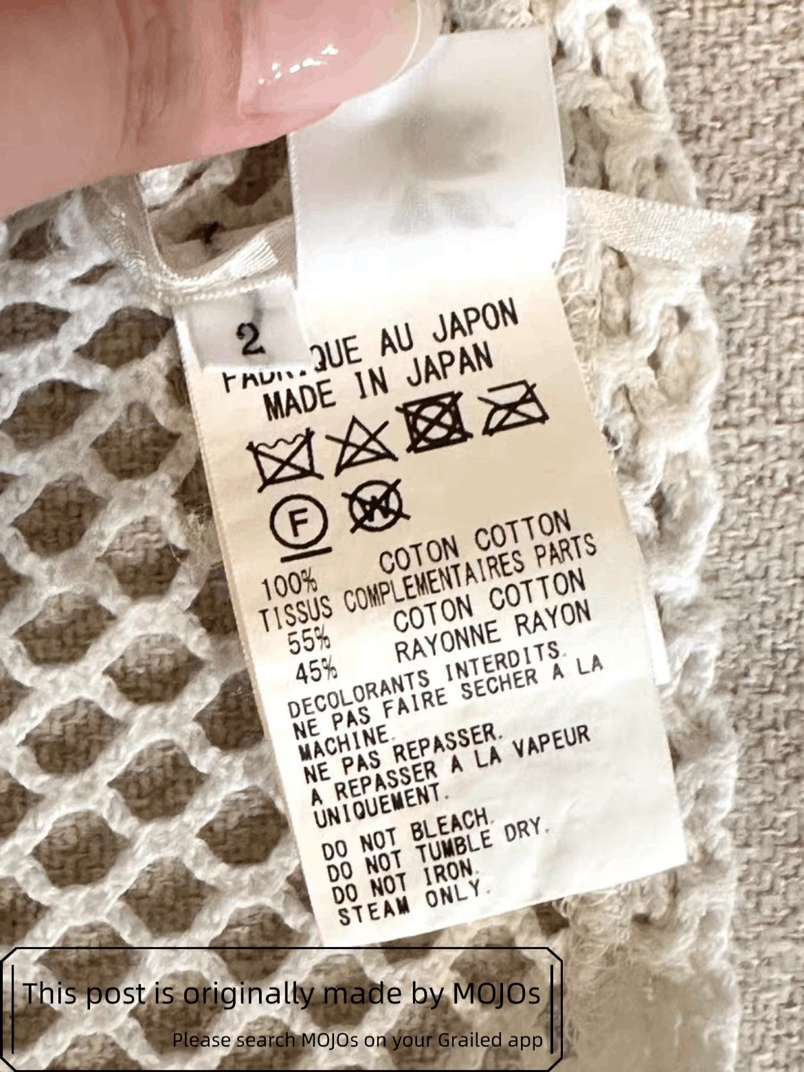 Sz 2 Yohji Yamamoto Web See Through Tee