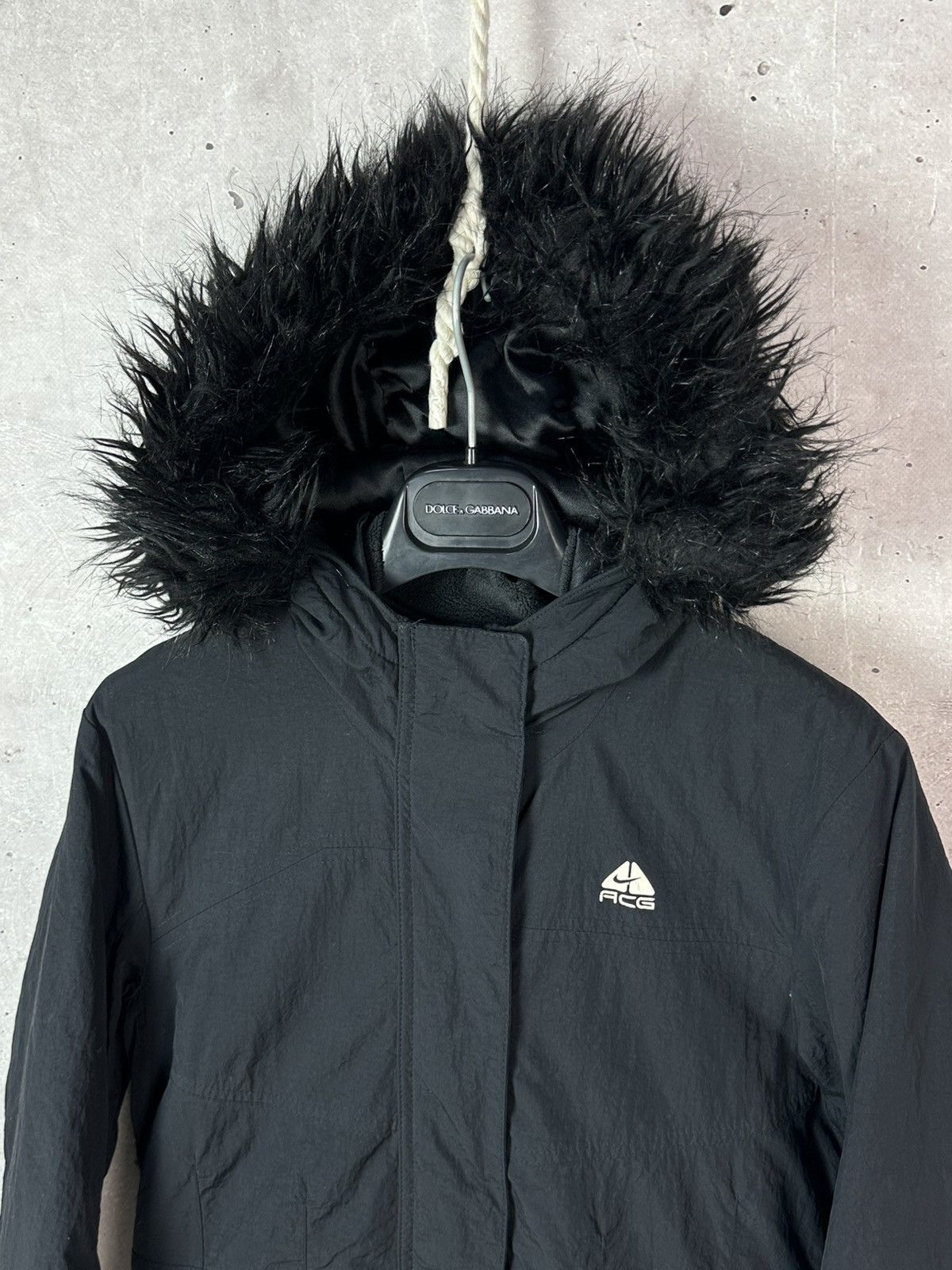 Nike ACG Nike ACG Vintage Black Long Women’s Parka Size XS / US 0-2 / IT 36-38 - 2 Thumbnail