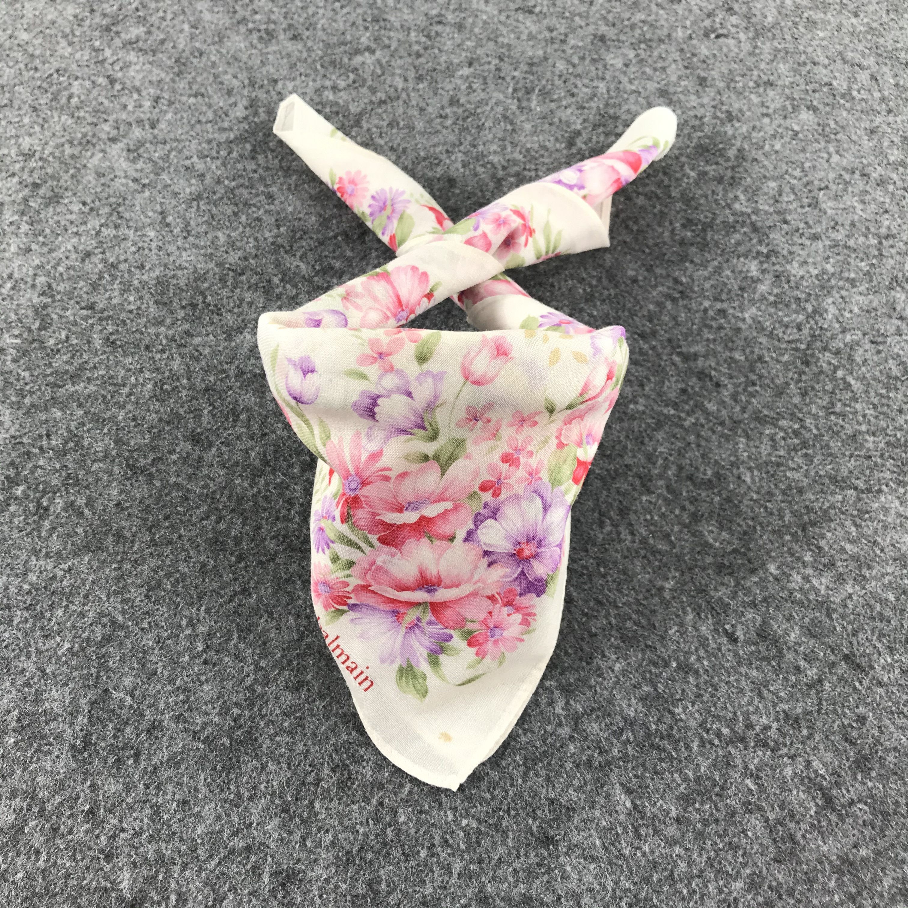 Pierre Balmain Pierre Balmain Handkerchief Neckerchief Bandana H142 Size ONE SIZE - 2 Thumbnail