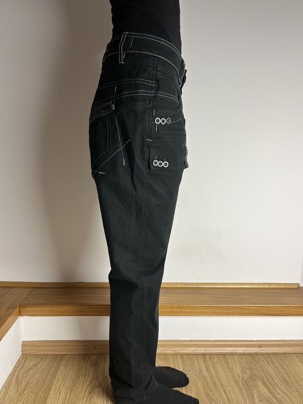 Marithe + Francois Girbaud Vintage Le Jean De Marithe Francois Girbaud Denim Jeans Size 30" / US 8 / IT 44 - 4 Thumbnail
