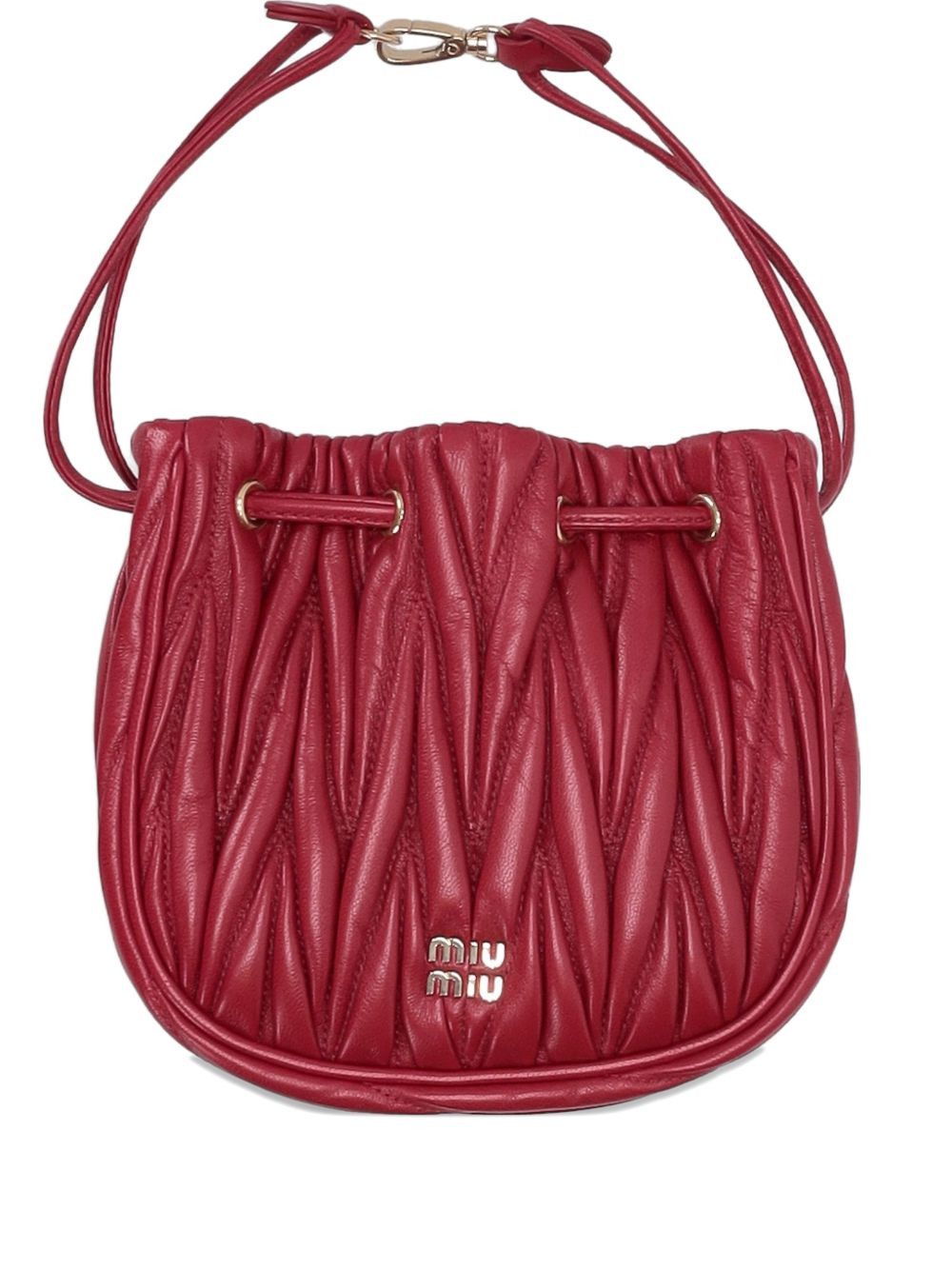 Miu Miu MATELASSÉ LEATHER MINI BAG Size ONE SIZE - 1 Thumbnail