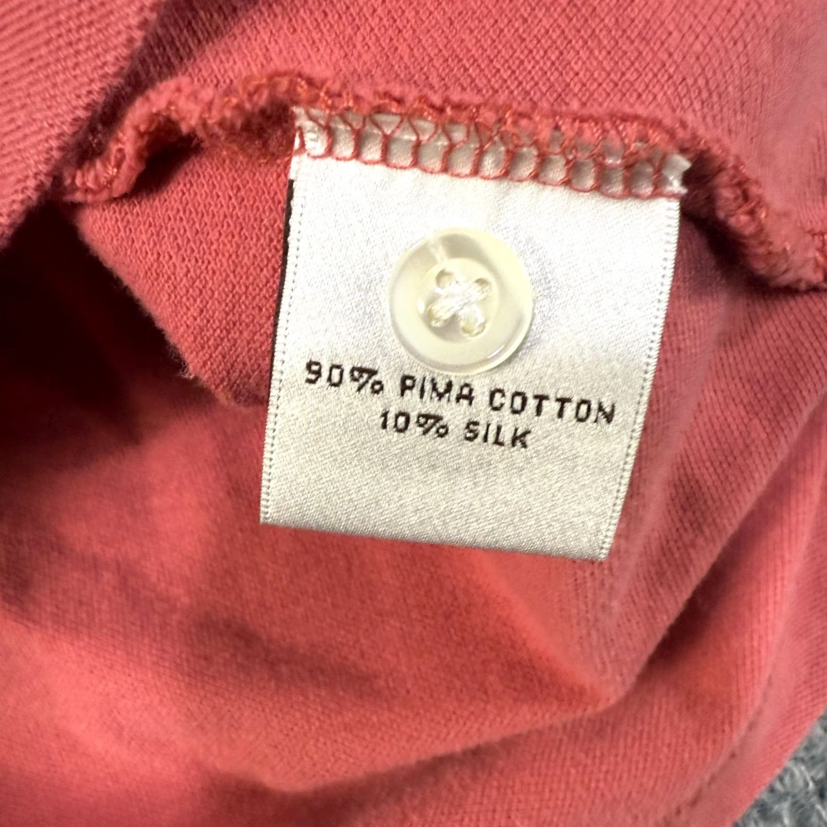 Peter Millar Peter Millar Polo Shirt Mens Small Red Crown Soft Pima Cotton Silk Blend Casual Size US S / EU 44-46 / 1 - 7 Thumbnail