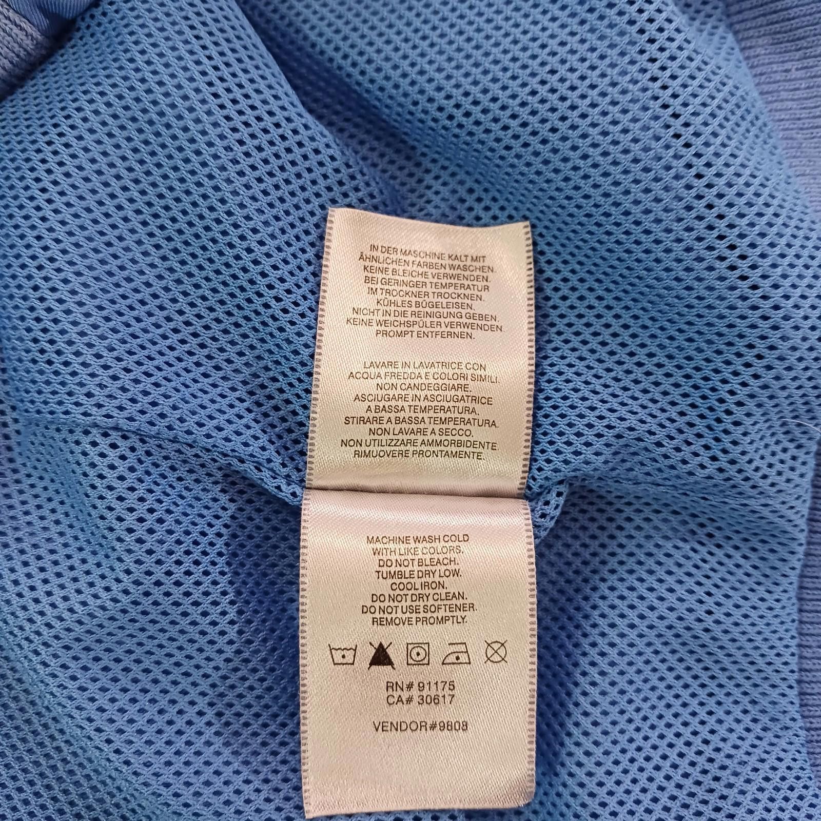 Fila Fila Sony Ericsson Full Zip Tennis Warmup Jacket Blue Men XL Size ONE SIZE - 7 Thumbnail