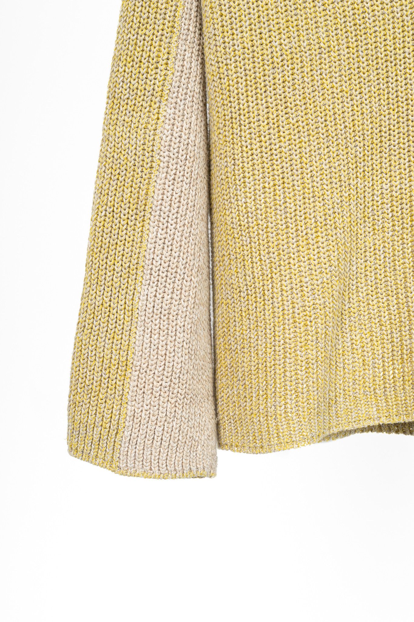 Annette Gortz Annette Gortz SS22 Len Two-Tone Cotton & Linen Sweater Size XS / US 0-2 / IT 36-38 - 6 Thumbnail