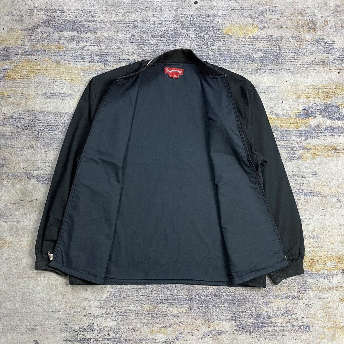 Supreme Vintage Supreme zip up varsity jacket Size US L / EU 52-54 / 3 - 7 Thumbnail