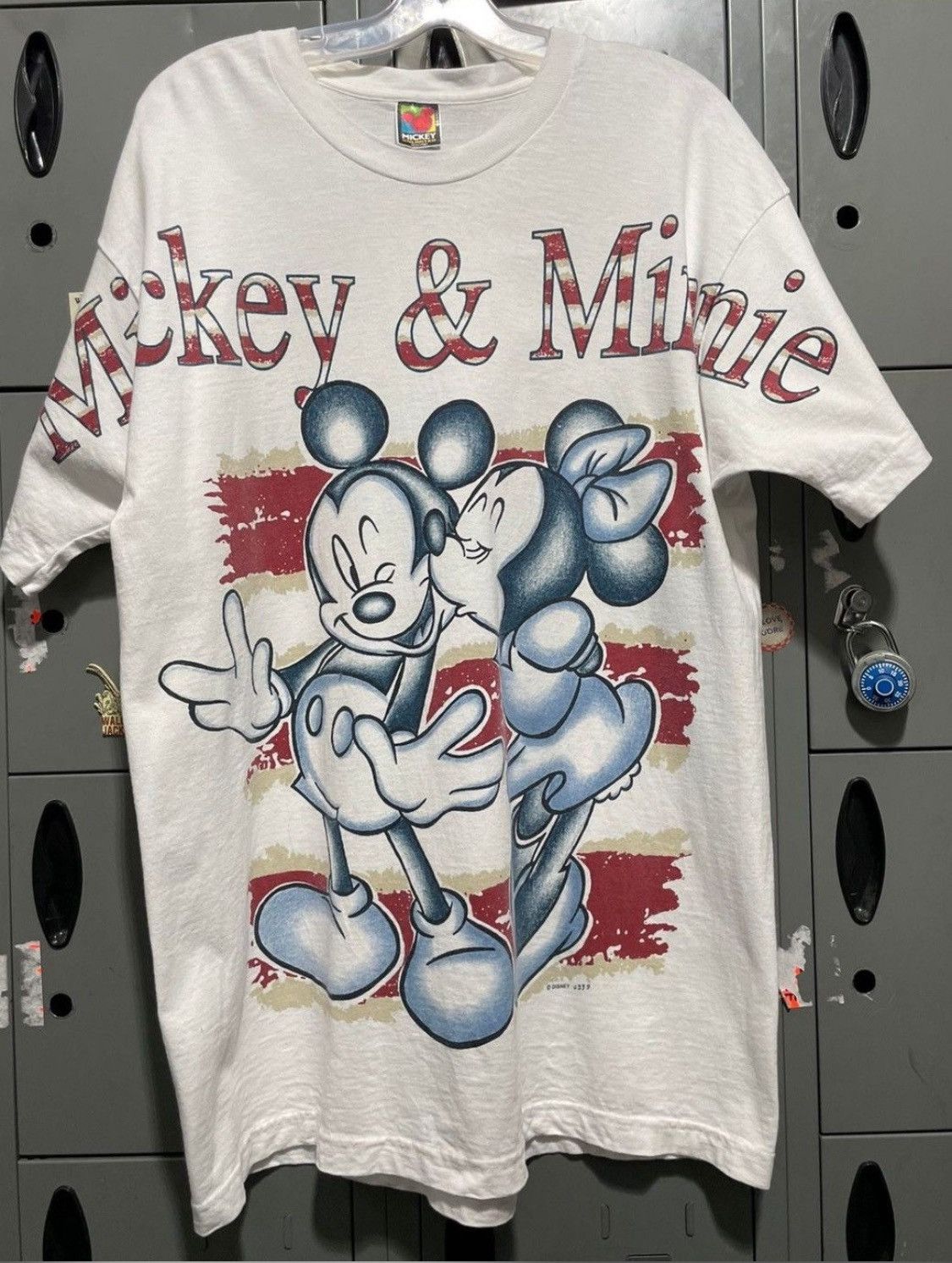 Disney Mickey Mouse Club House Unlimited Vintage AOP T cheapest Shirt