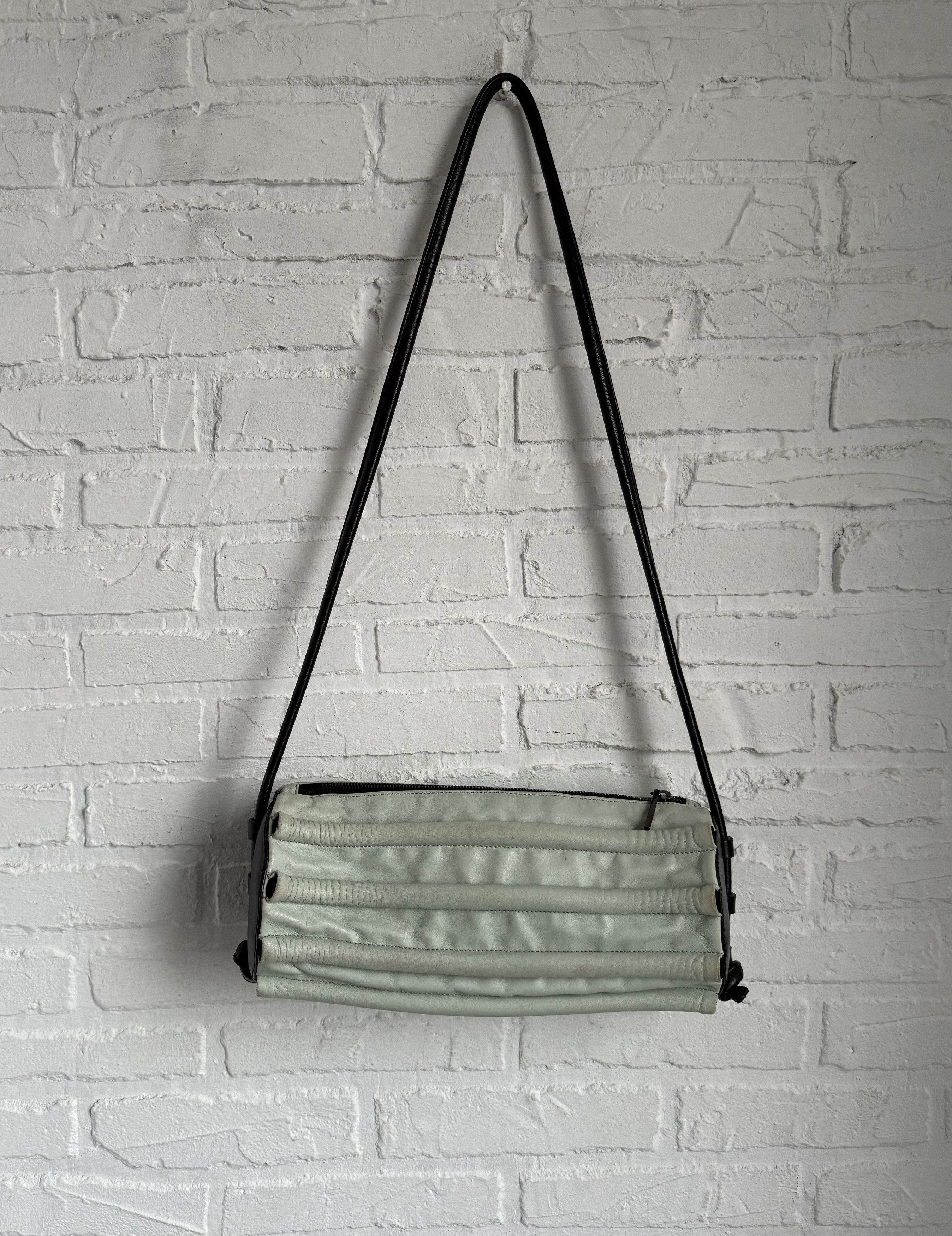 Other RARE Avantgarde Borgonese cylinder tube leather bag Size ONE SIZE - 1 Thumbnail