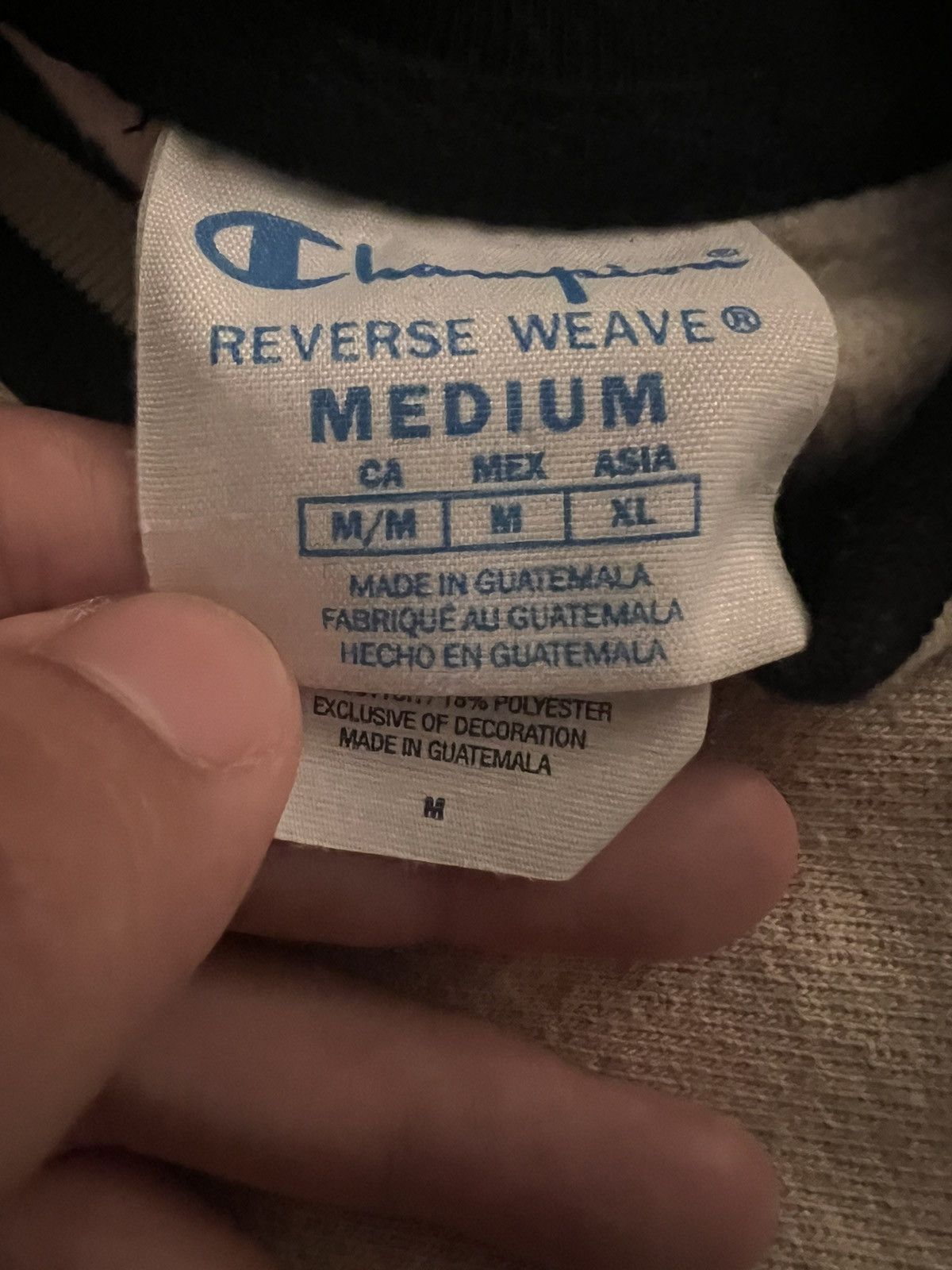 Champion Cream Champion Heavyweight Sweater Size US M / EU 48-50 / 2 - 3 Thumbnail